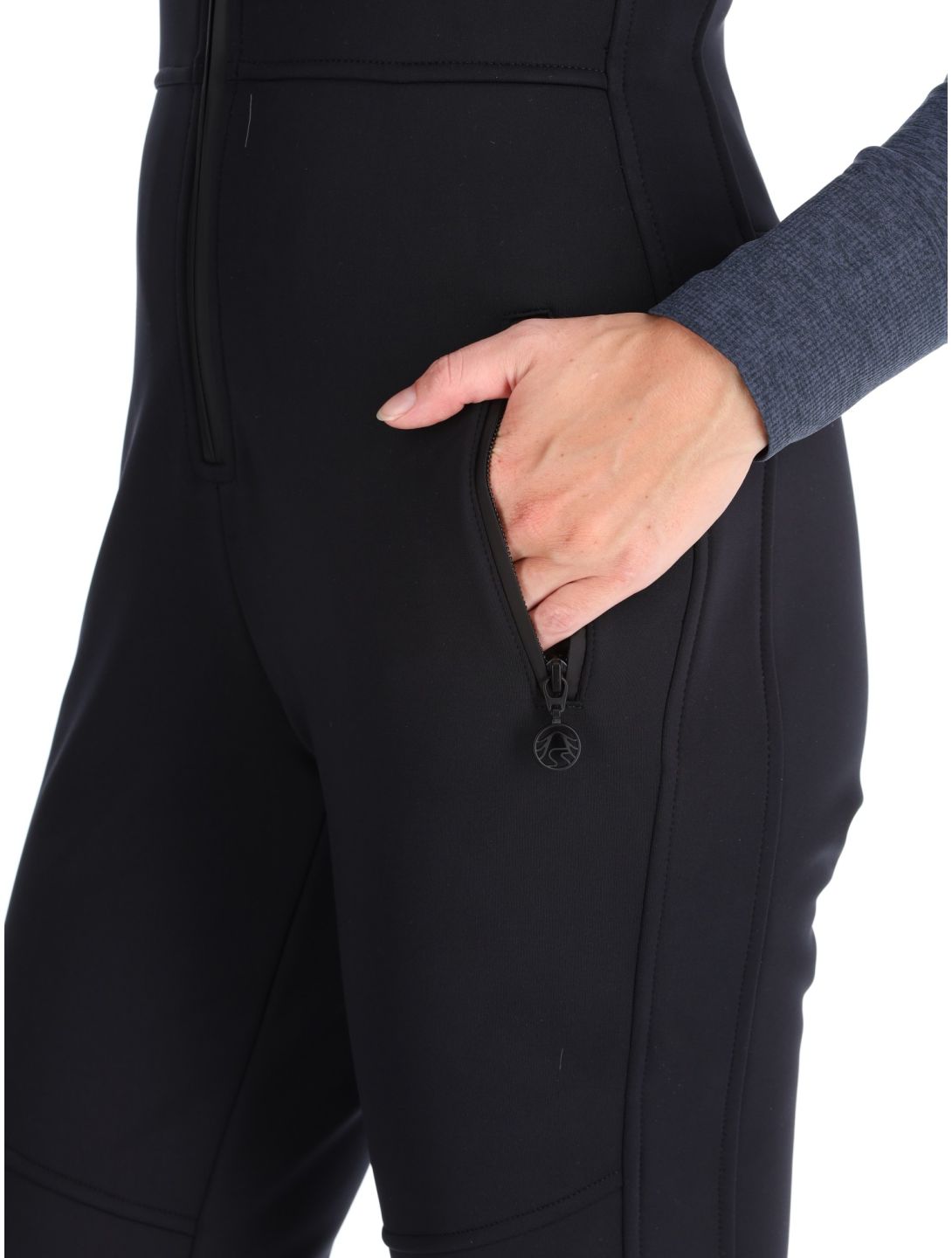 Sportalm Kitzbühel, Venus Softshell Skihose Damen Black schwarz 