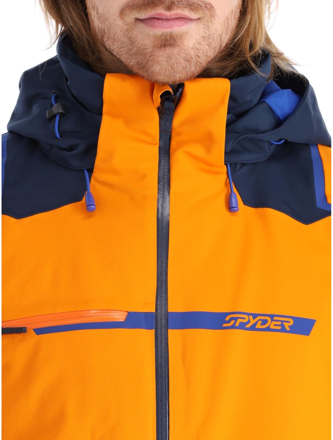 Spyder, Titan Skijacke Herren Saffron grau, orange 