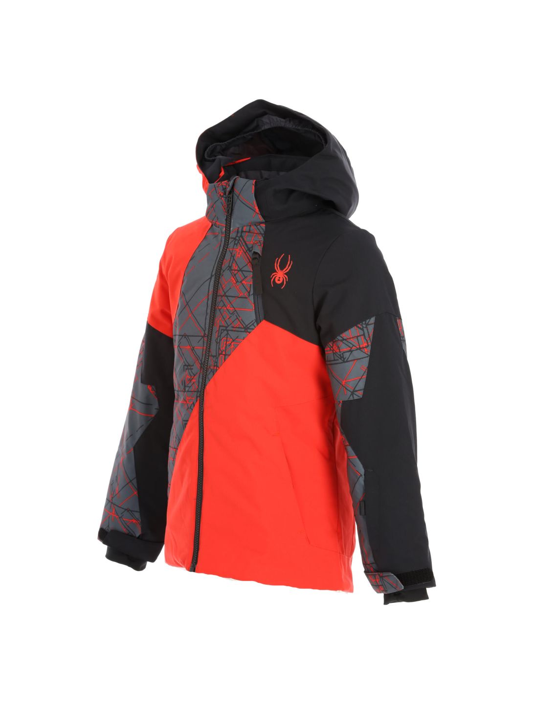 Spyder, Ambush Skijacke Kinder volcano rot