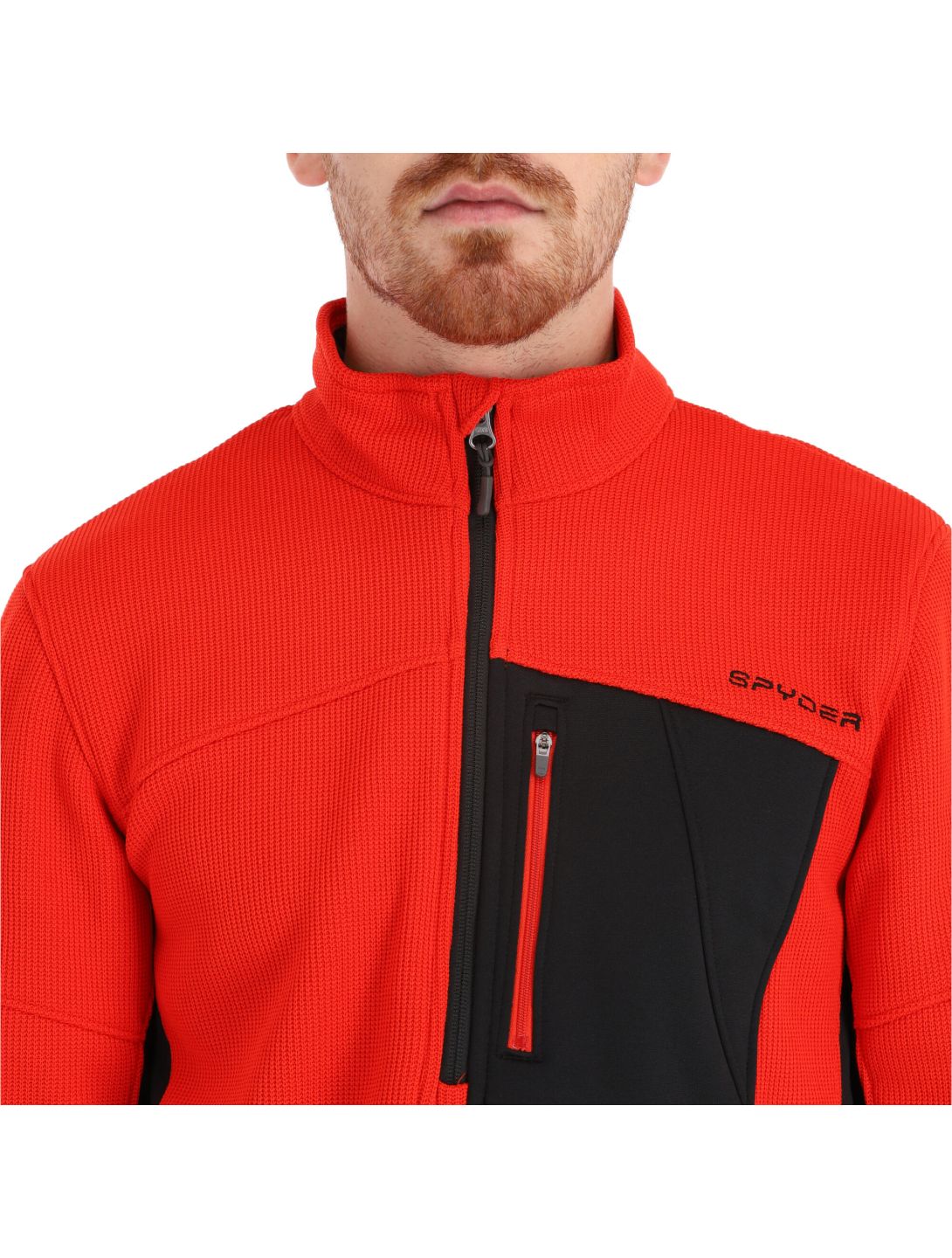 Spyder, Bandit Half Zip Pullover Herren volcano rot 