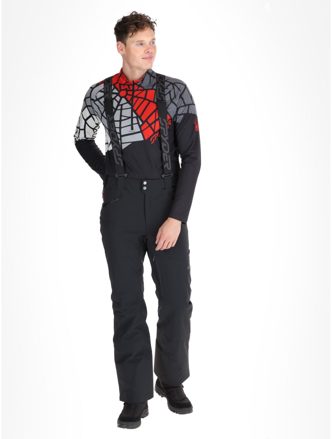 Spyder, Bormio Skihose Herren Black schwarz 