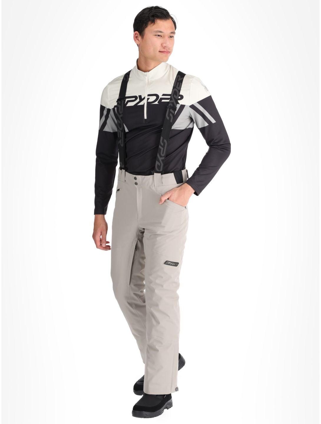 Spyder, Bormio Skihose Herren Concrete grau 