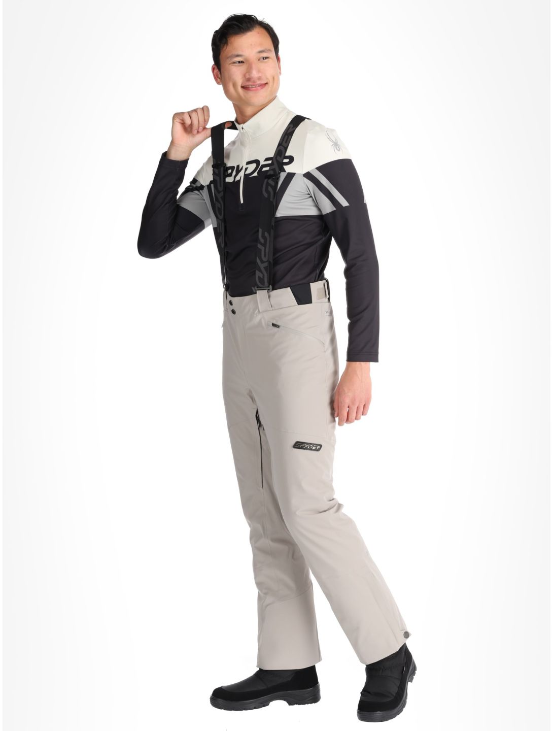 Spyder, Bormio Skihose Herren Concrete grau 