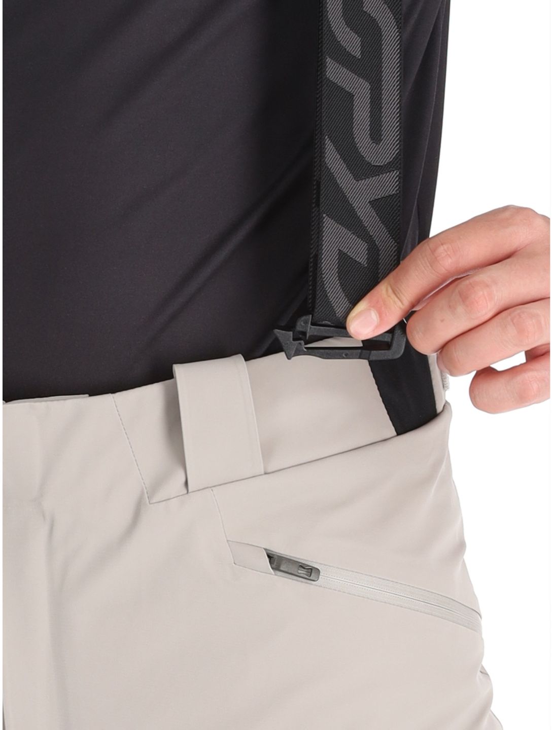 Spyder, Bormio Skihose Herren Concrete grau 