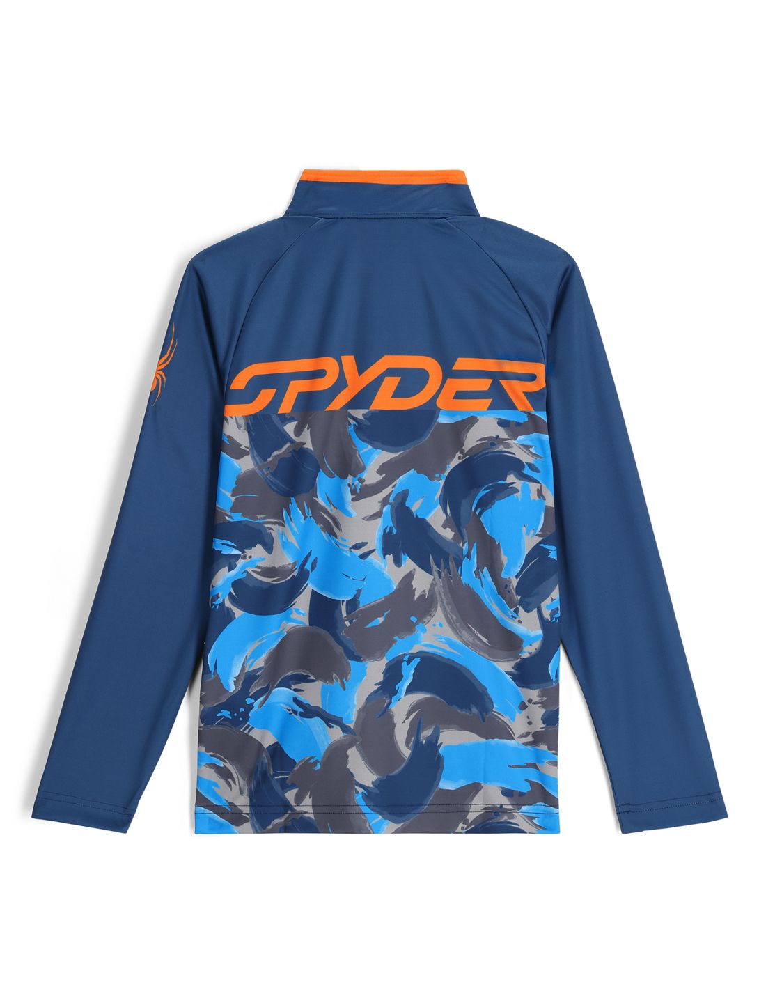 Spyder, Camo 1/2 Zip Pullover Kinder True Navy blau 