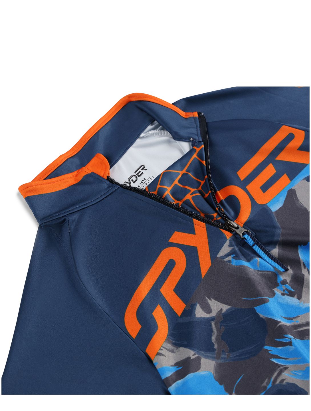 Spyder, Camo 1/2 Zip Pullover Kinder True Navy blau 