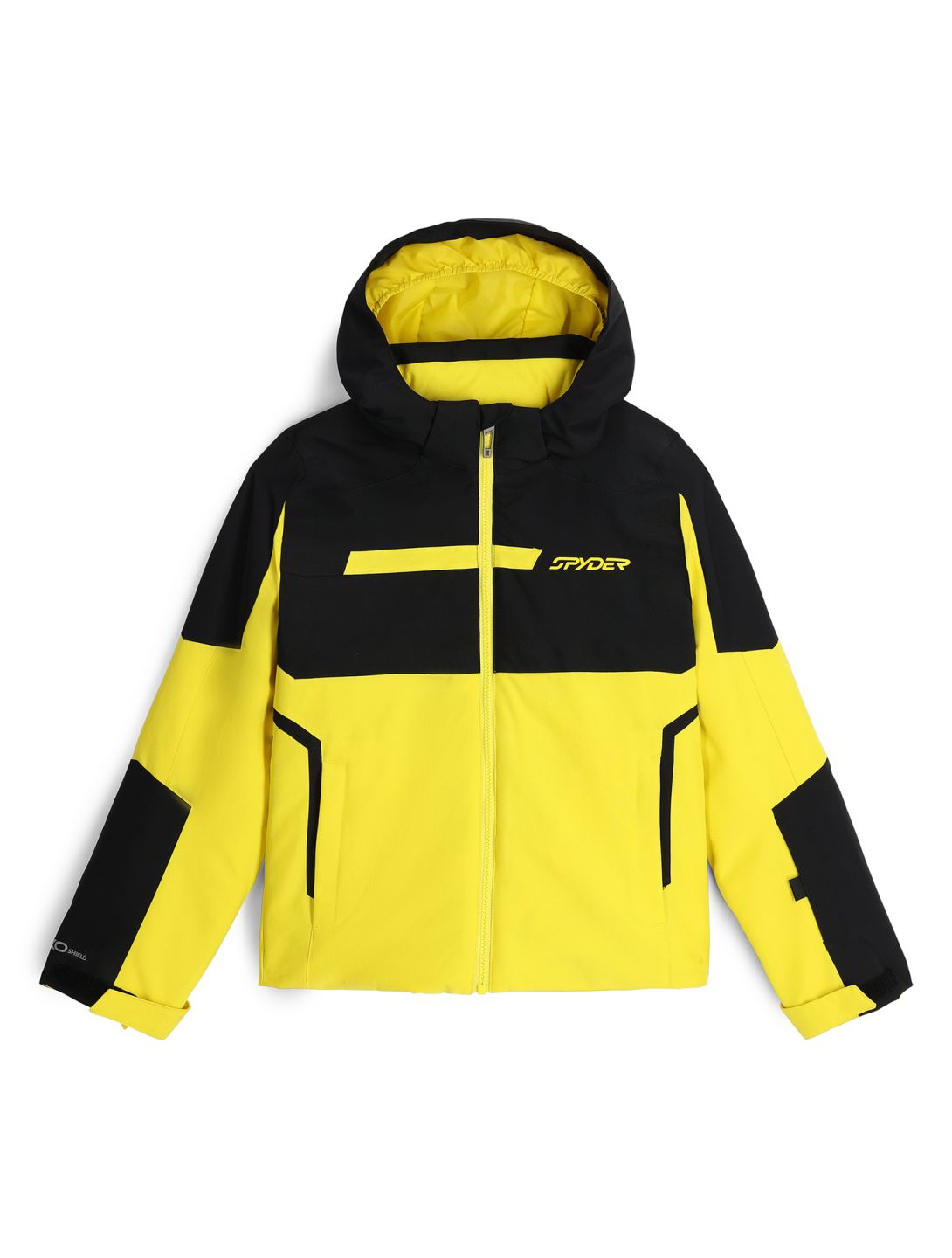 Spyder, Challenger Skijacke Kinder Acid Yellow gelb, schwarz 