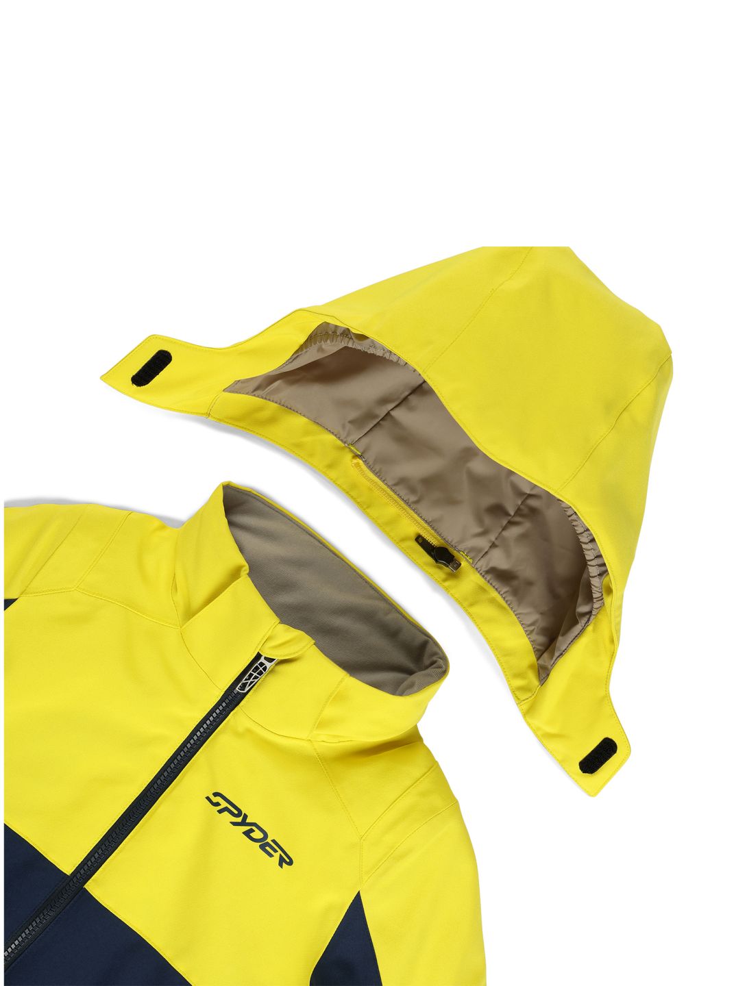 Spyder, Challenger Skijacke Kinder Acid Yellow gelb, schwarz 