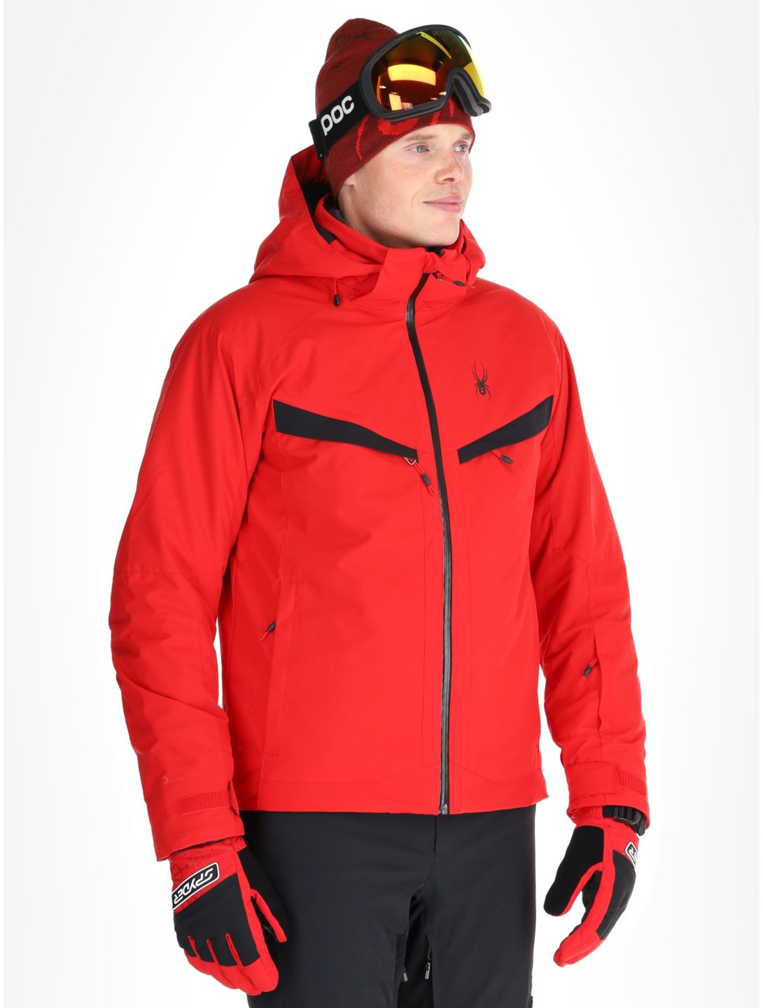 Spyder, Copper Skijacke Herren Spyder Red rot 