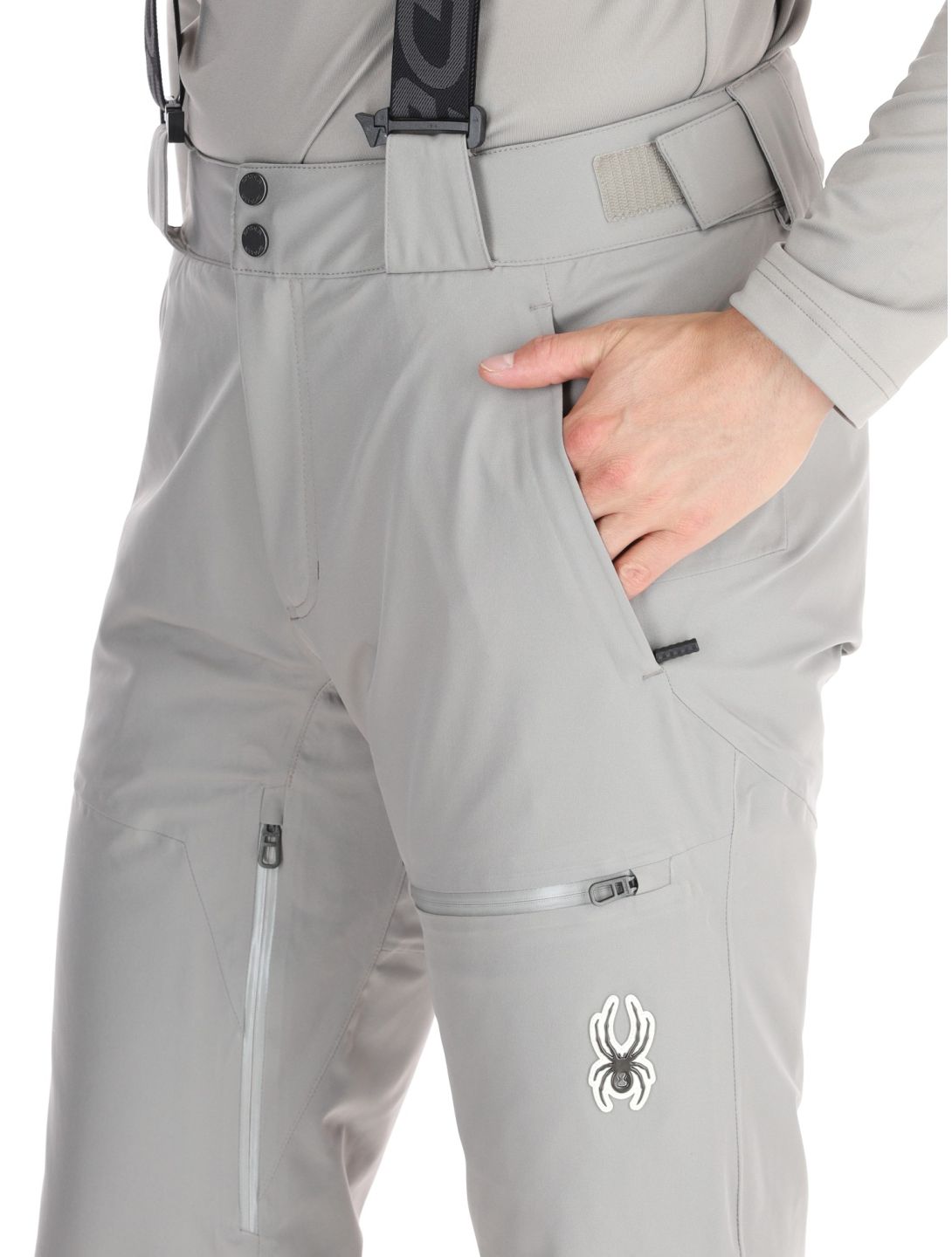 Spyder, Dare Skihose Herren Concrete grau 