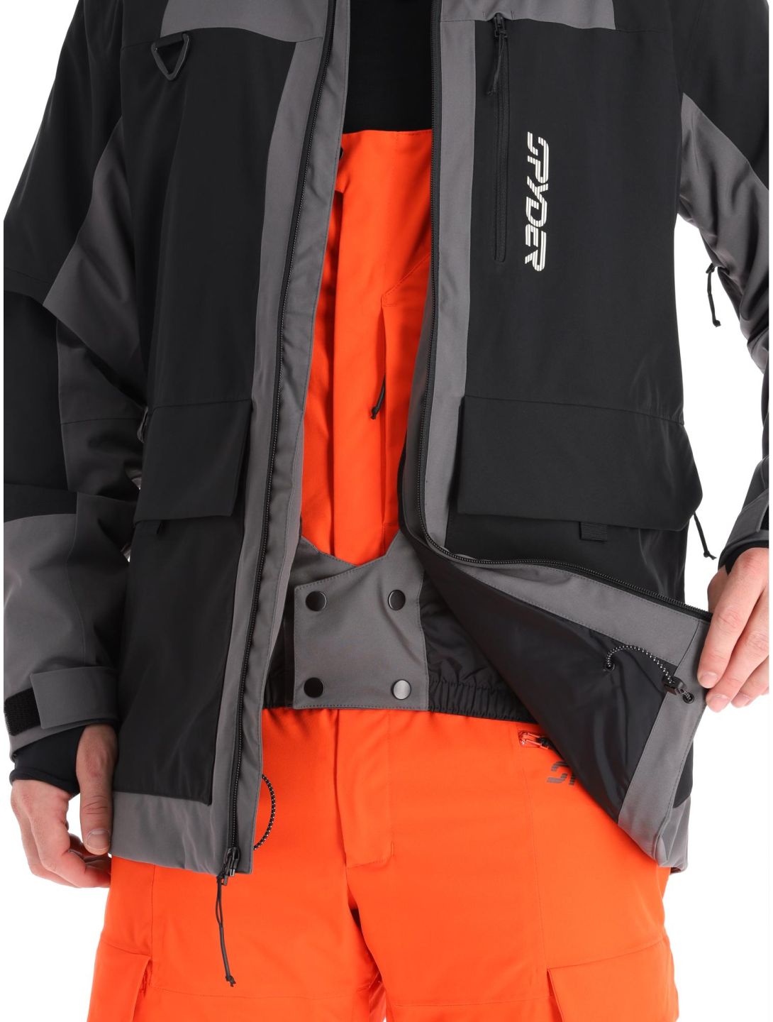 Spyder, Field Skijacke Herren Black schwarz 