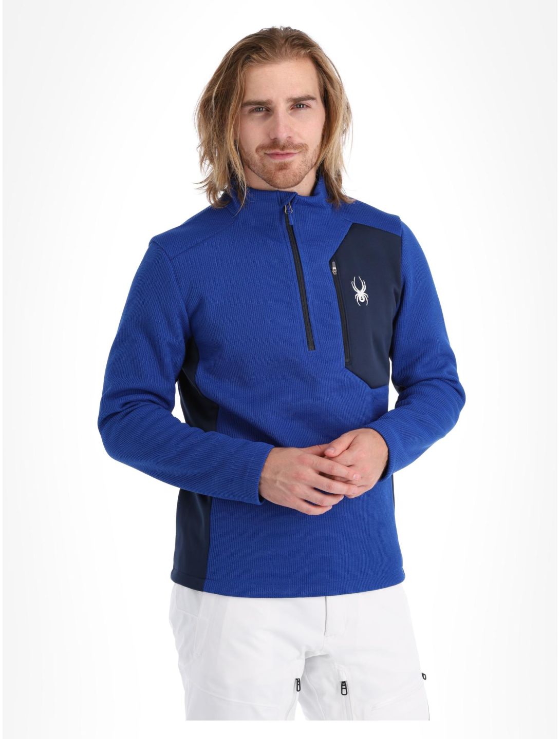 Spyder, Bandit 1/2 Zip Pullover Herren Electric Blue blau 