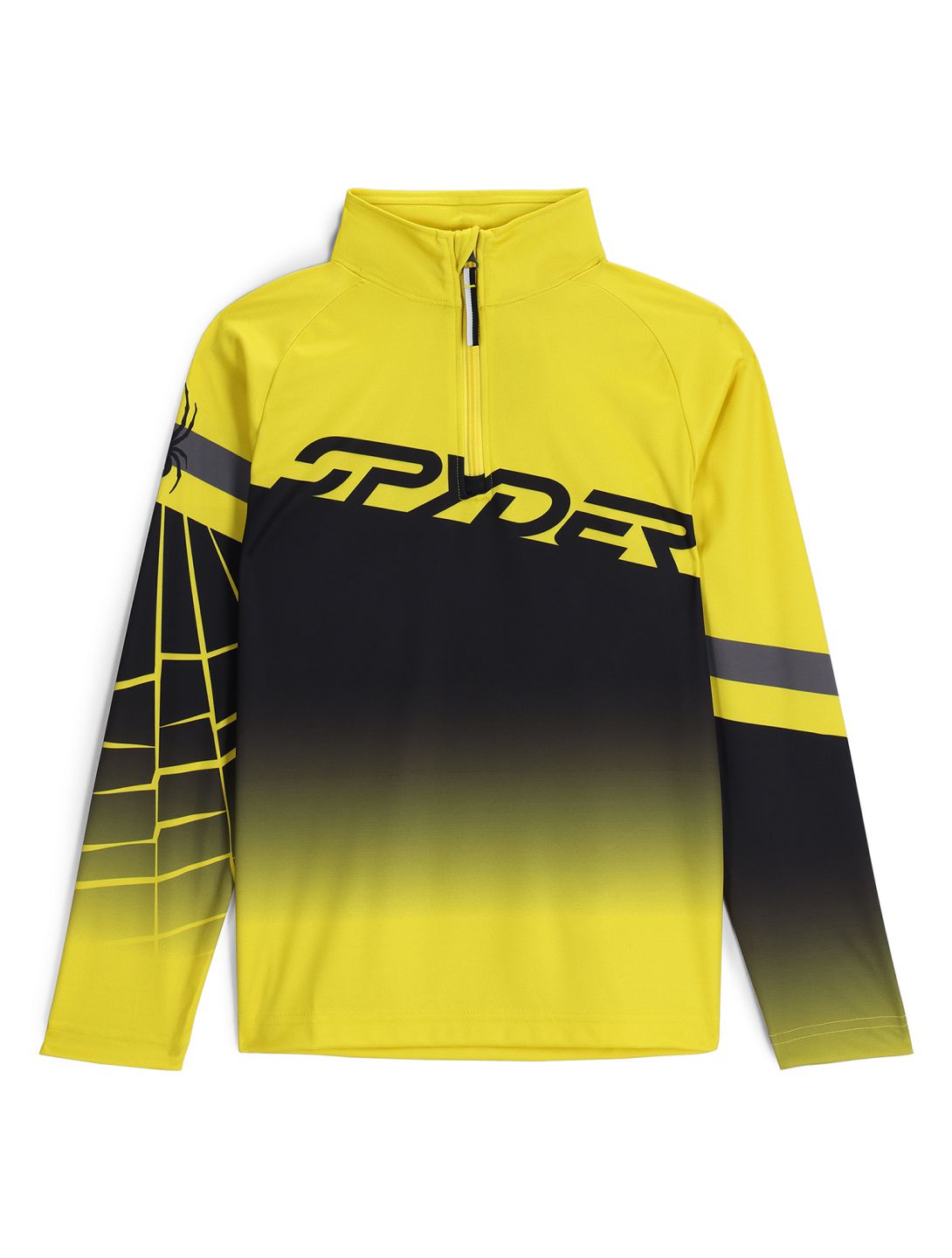 Spyder, Incline 1/2 Zip Pullover Kinder Acid Yellow gelb 