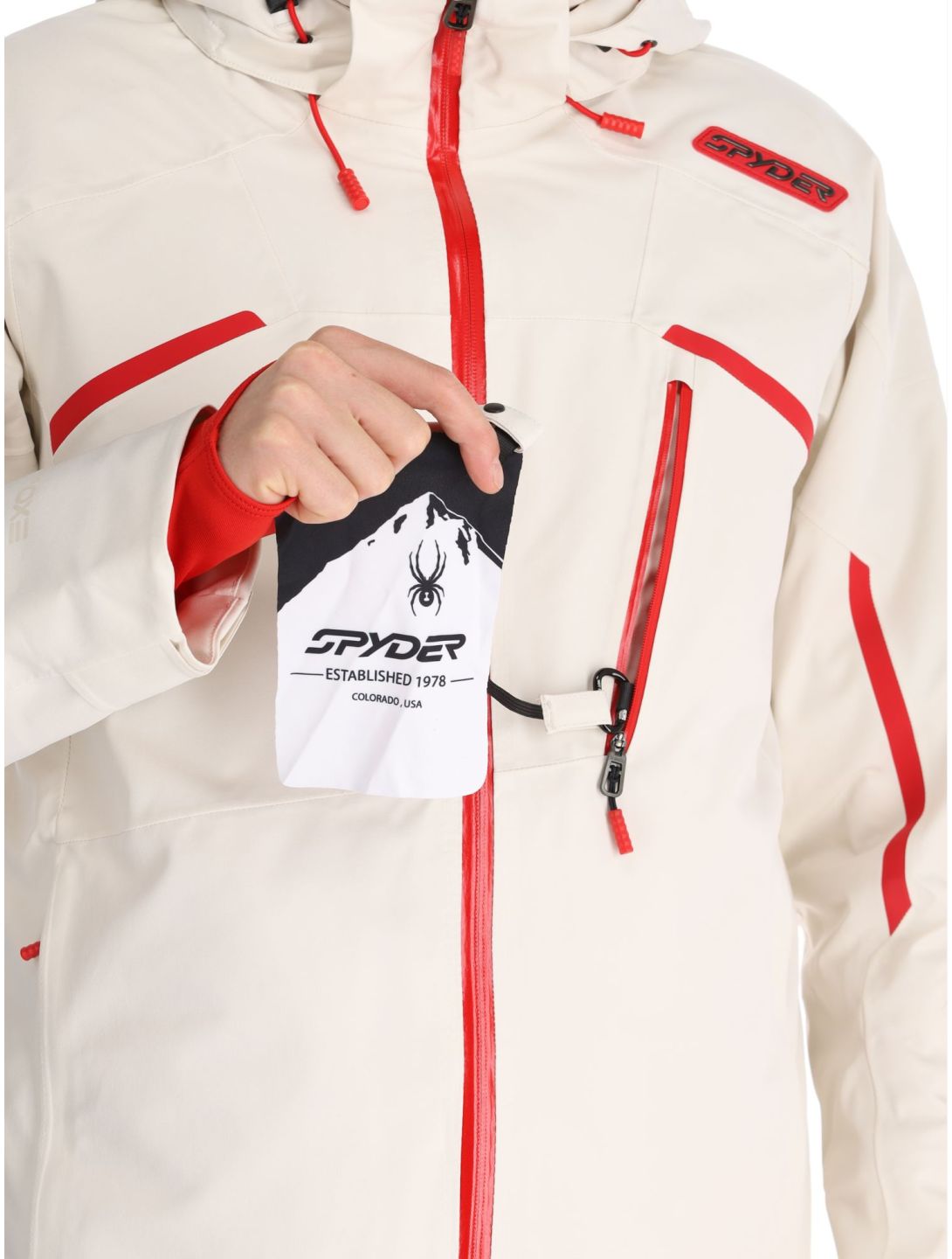 Spyder, Leader Skijacke Herren Vanilla Latte beige 