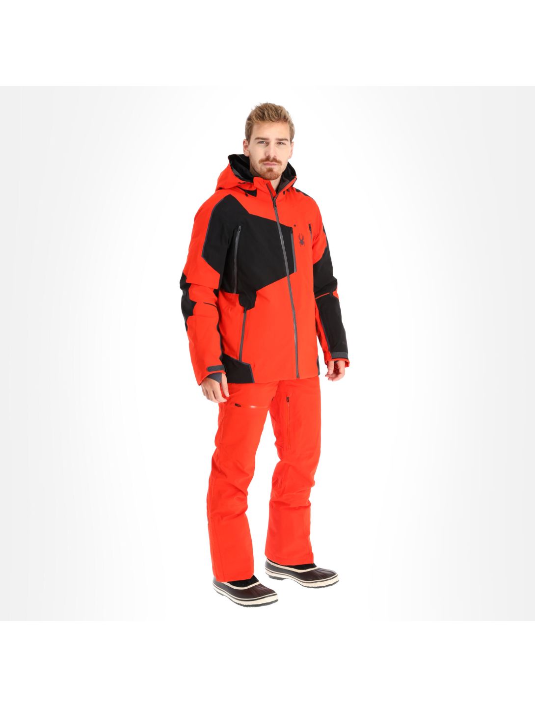 Spyder, Leader GTX Skijacke Herren vulcano rot