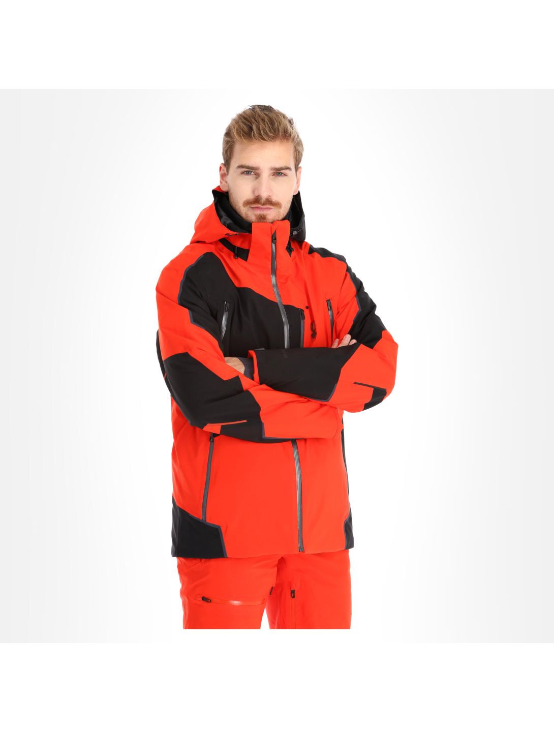 Spyder, Leader GTX Skijacke Herren vulcano rot