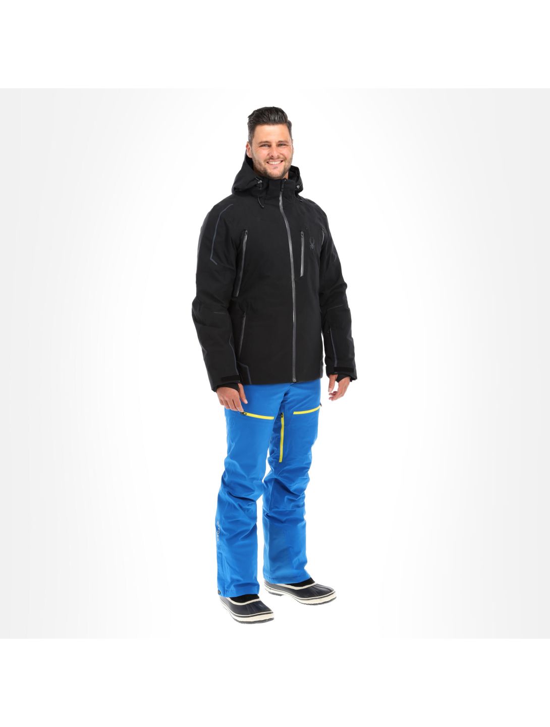 Spyder, Leader GTX Skijacke Herren vulcano schwarz