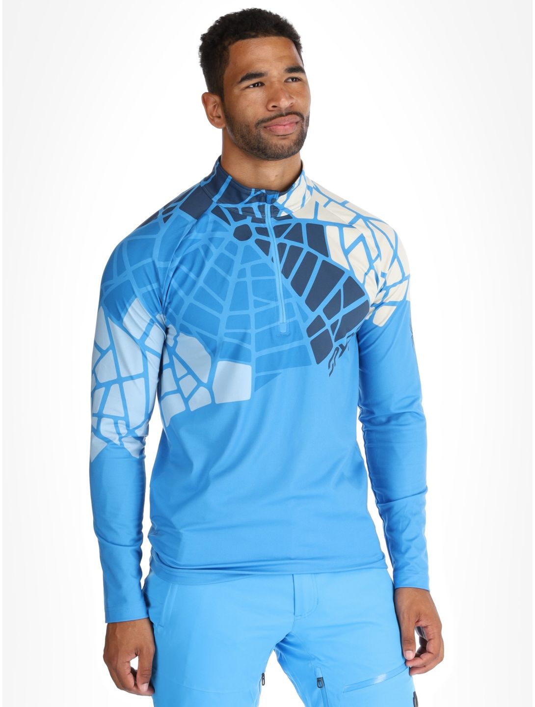 Spyder, Legacy 1/2 Zip Pullover Herren Aether Blue blau 