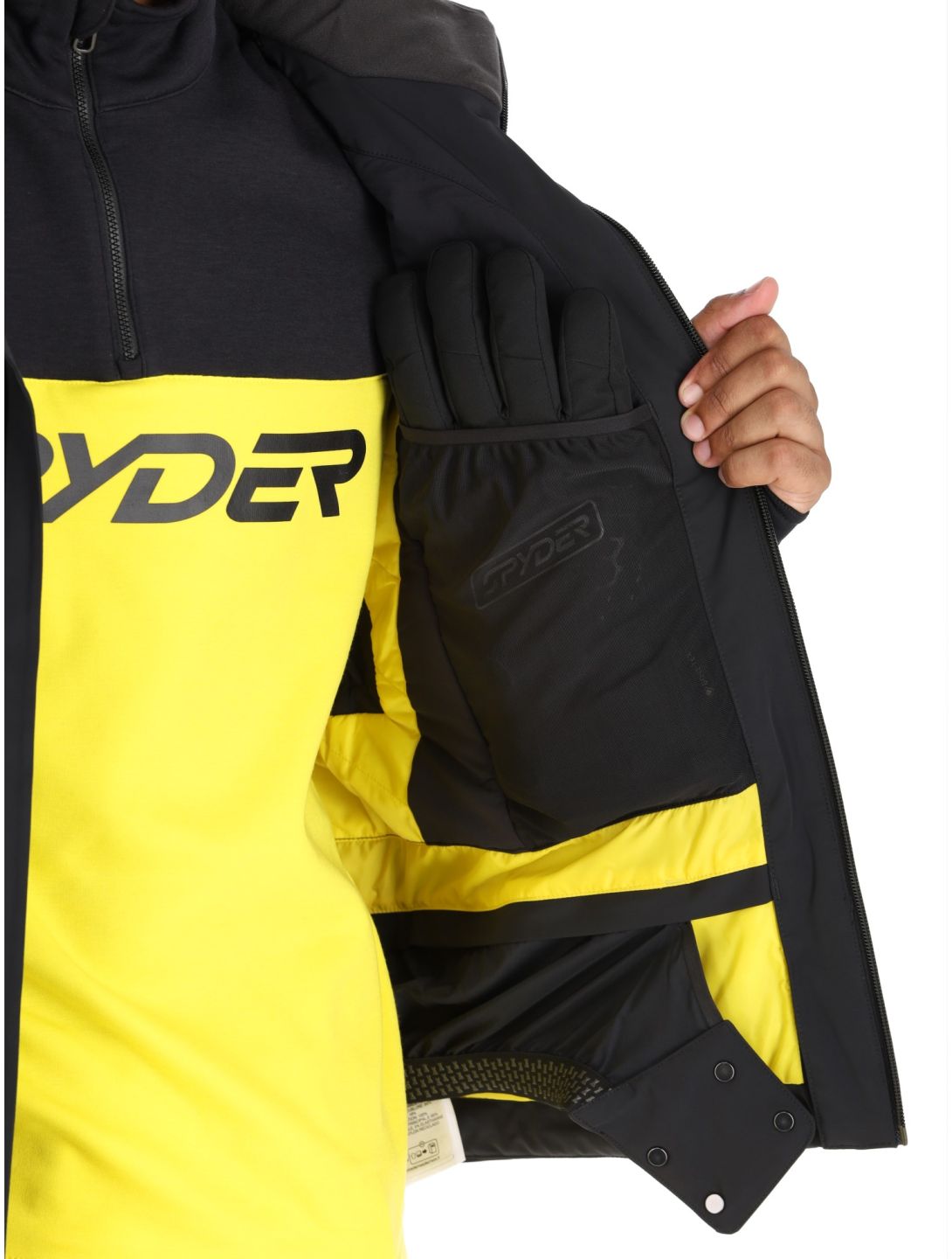 Spyder, Monterosa Skijacke Herren Black schwarz 