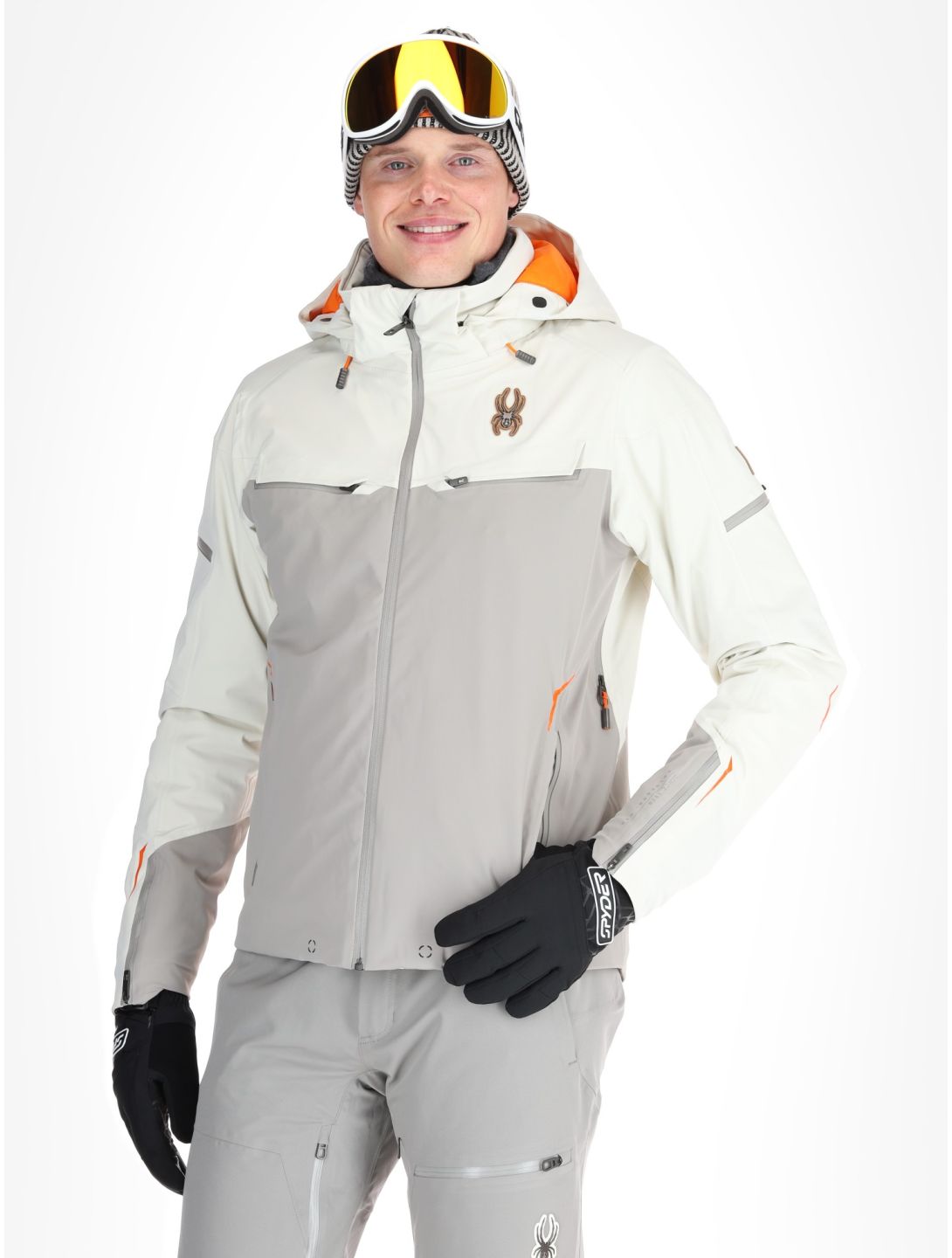 Spyder, Monterosa Skijacke Herren Vanilla Latte beige 