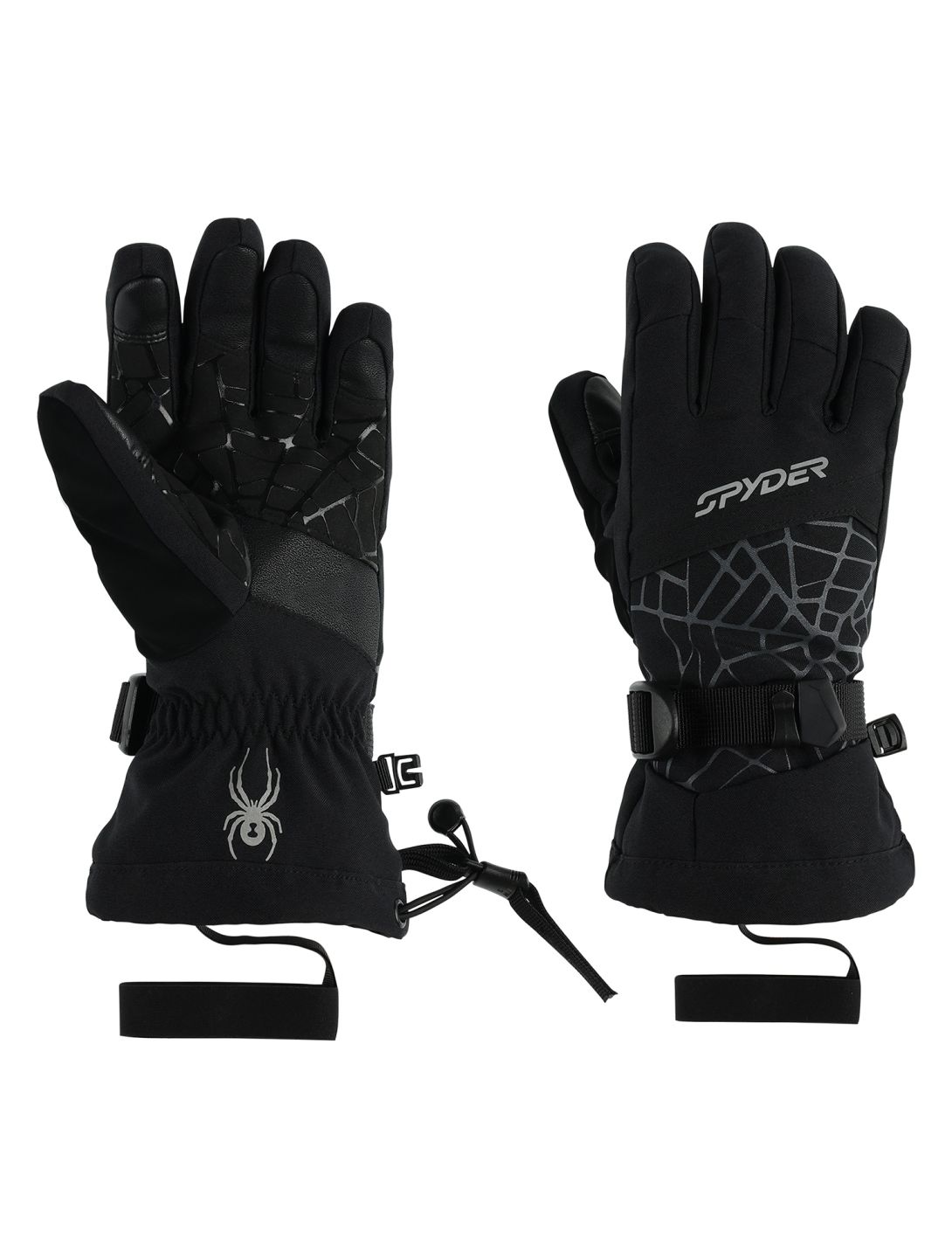 Spyder, Overweb Skihandschuhe Kinder Black schwarz 