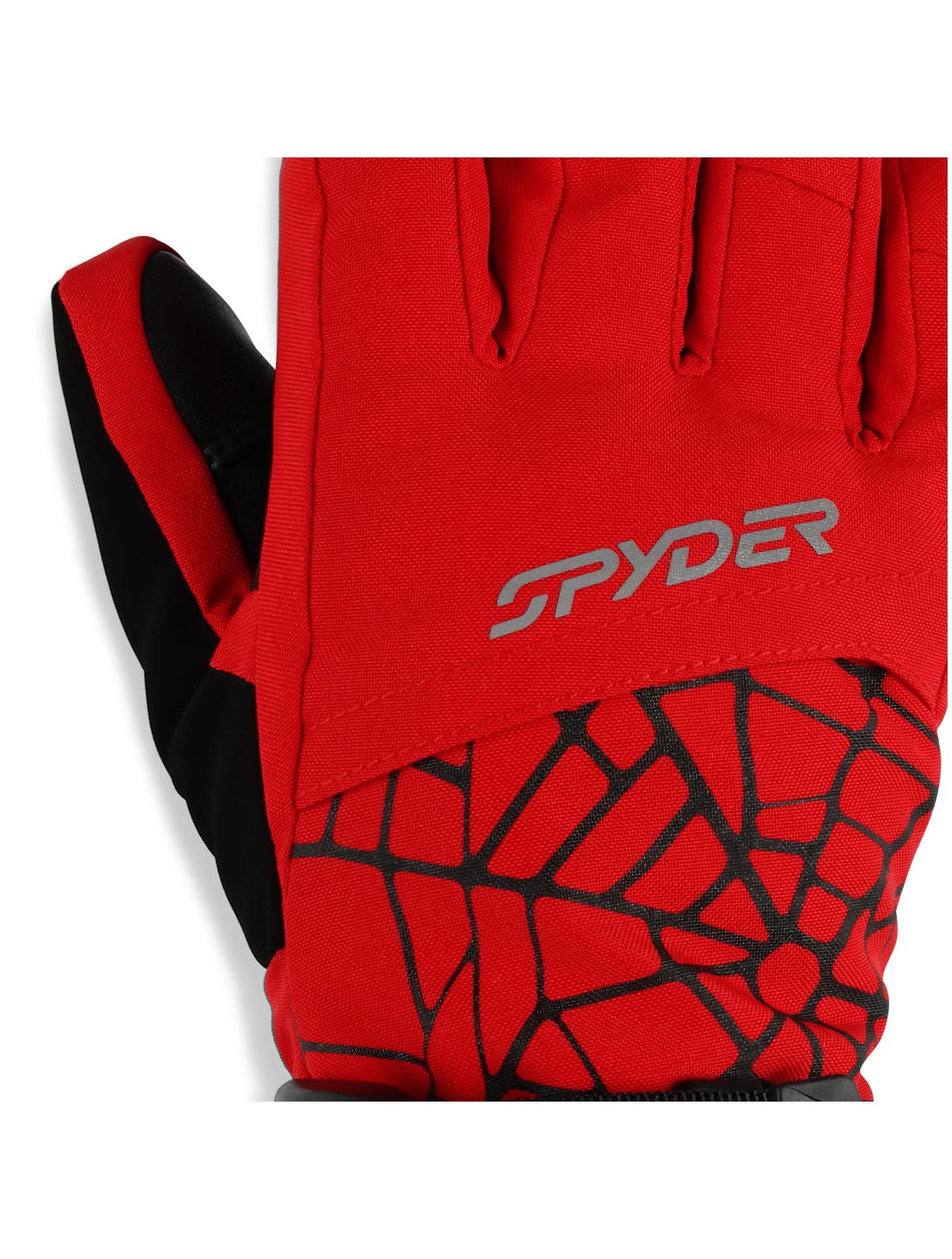 Spyder, Overweb Skihandschuhe Kinder Spyder Red rot 