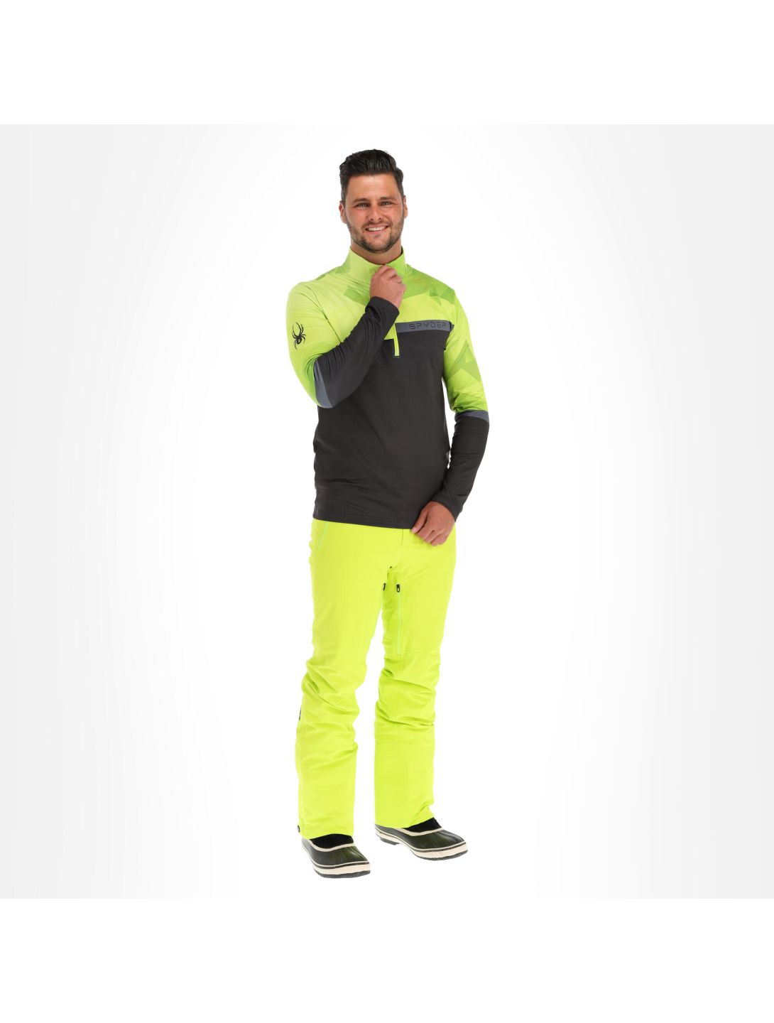 Spyder, Paramount Pullover Herren lime grün