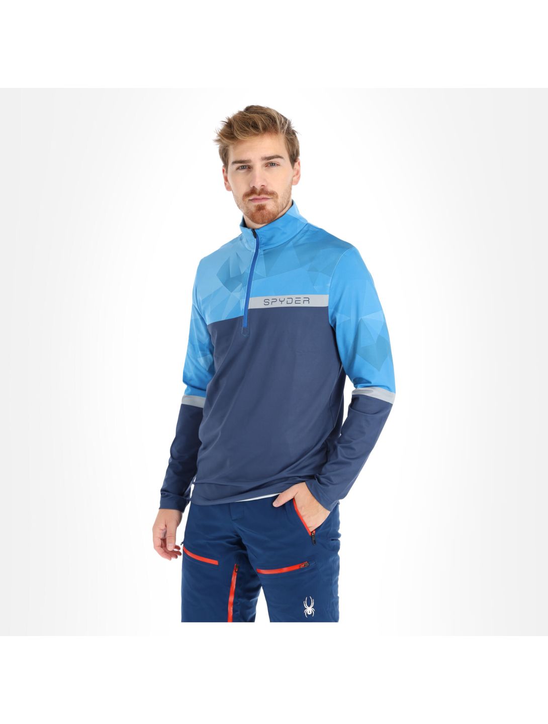 Spyder, Paramount Pullover Herren old glory blau