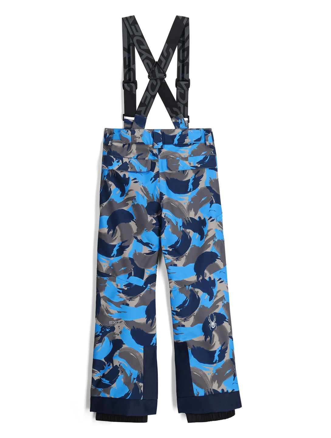 Spyder, Propulsion Skihose Kinder Camouflage Aether Blue blau 