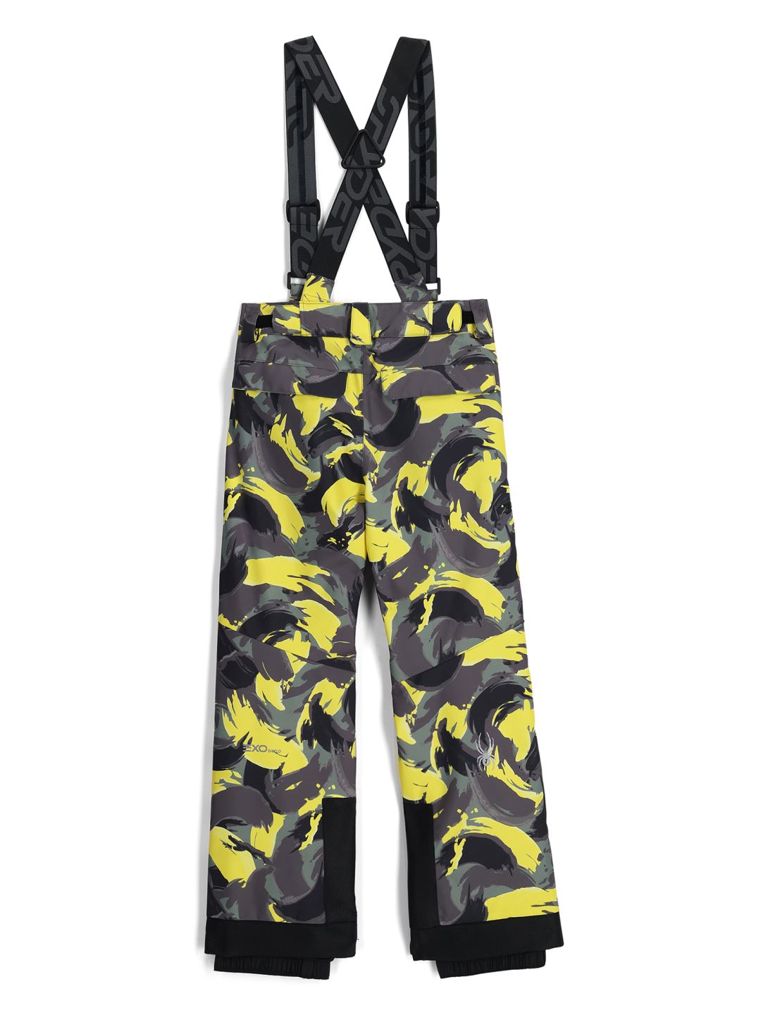 Spyder, Propulsion Skihose Kinder Camouflage Acid Yellow gelb 