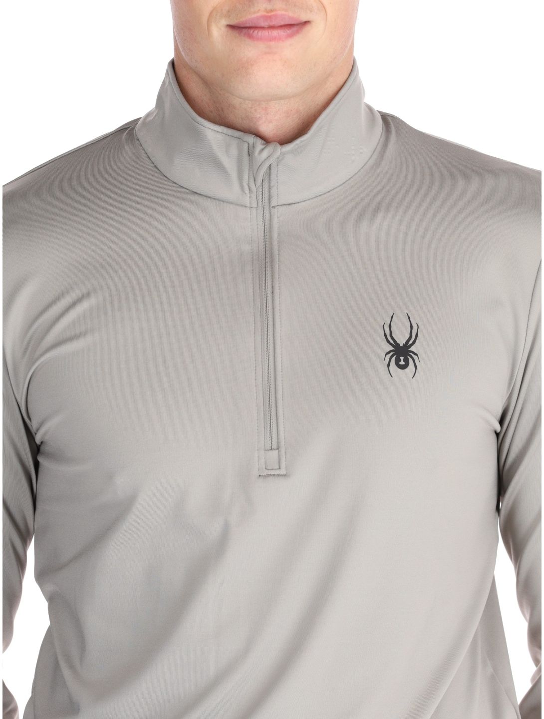 Spyder, Prospect 1/2 Zip Pullover Herren Concrete grau 