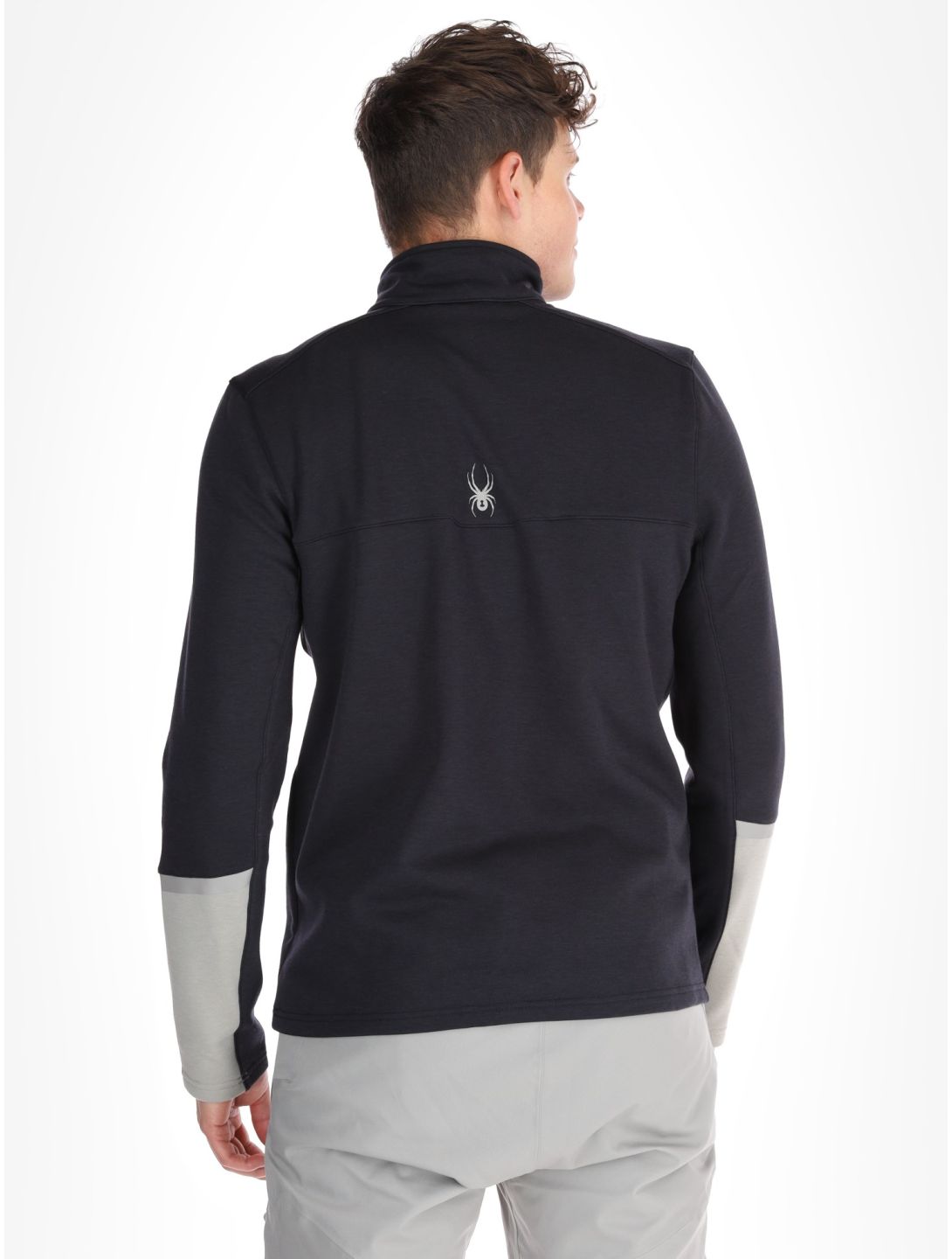 Spyder, Speed Fleece 1/2 Zip Pullover Herren Black schwarz 