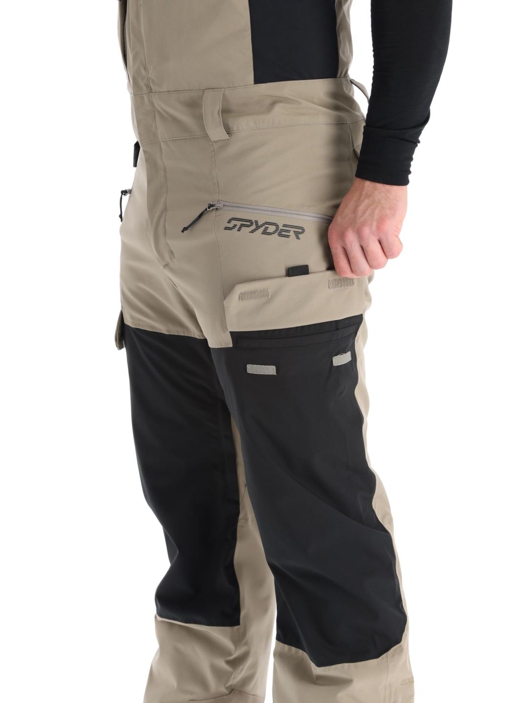 Spyder, Terrain Bib Skihose Herren Desert Taupe braun 