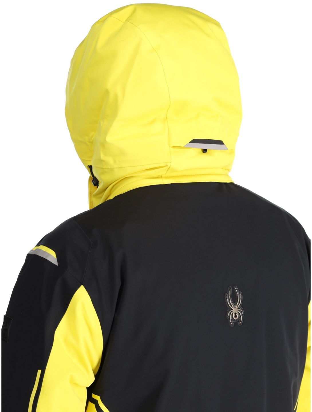 Spyder, Titan Skijacke Herren Acid Yellow gelb, schwarz 