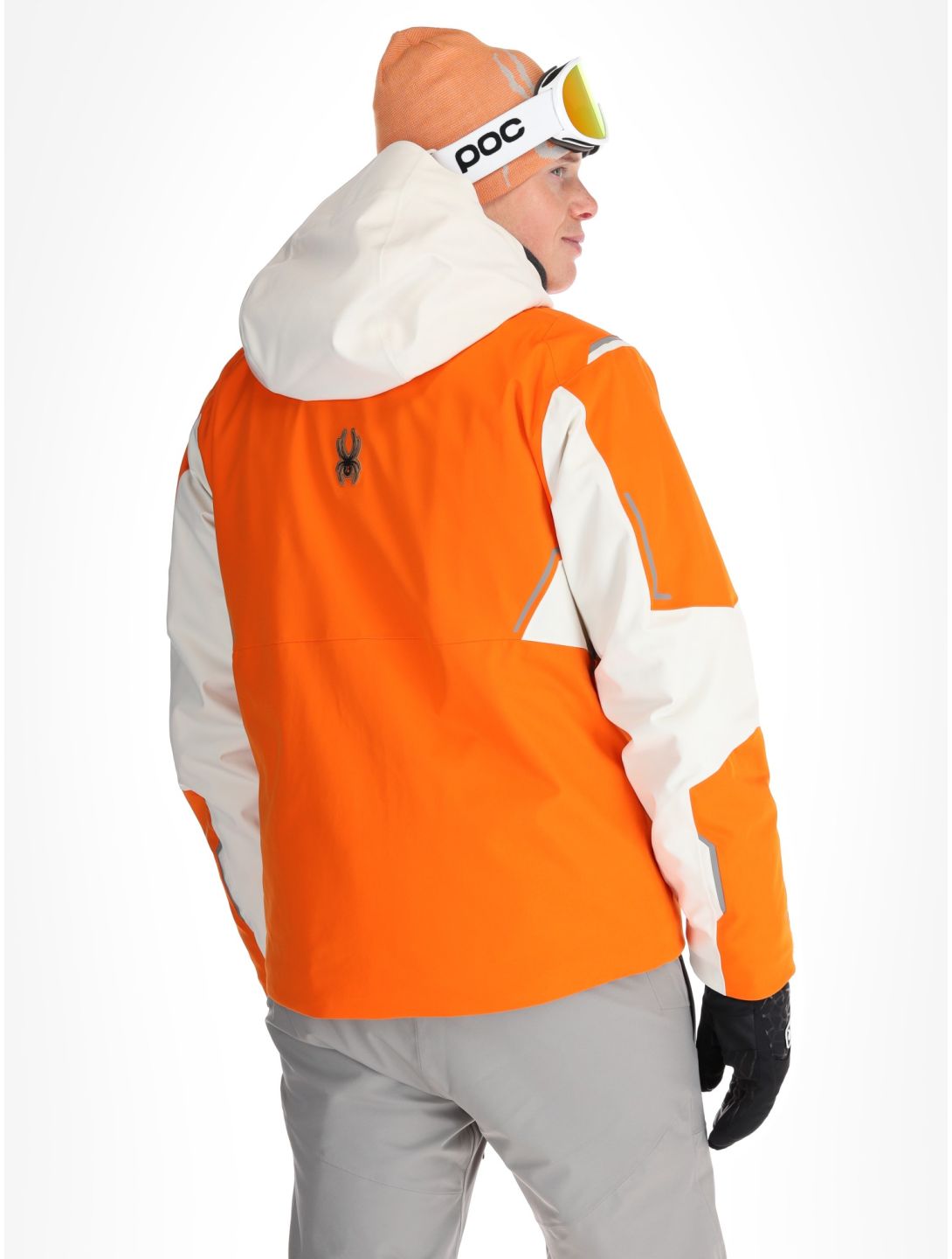 Spyder, Titan Skijacke Herren Orange Shock beige, orange 