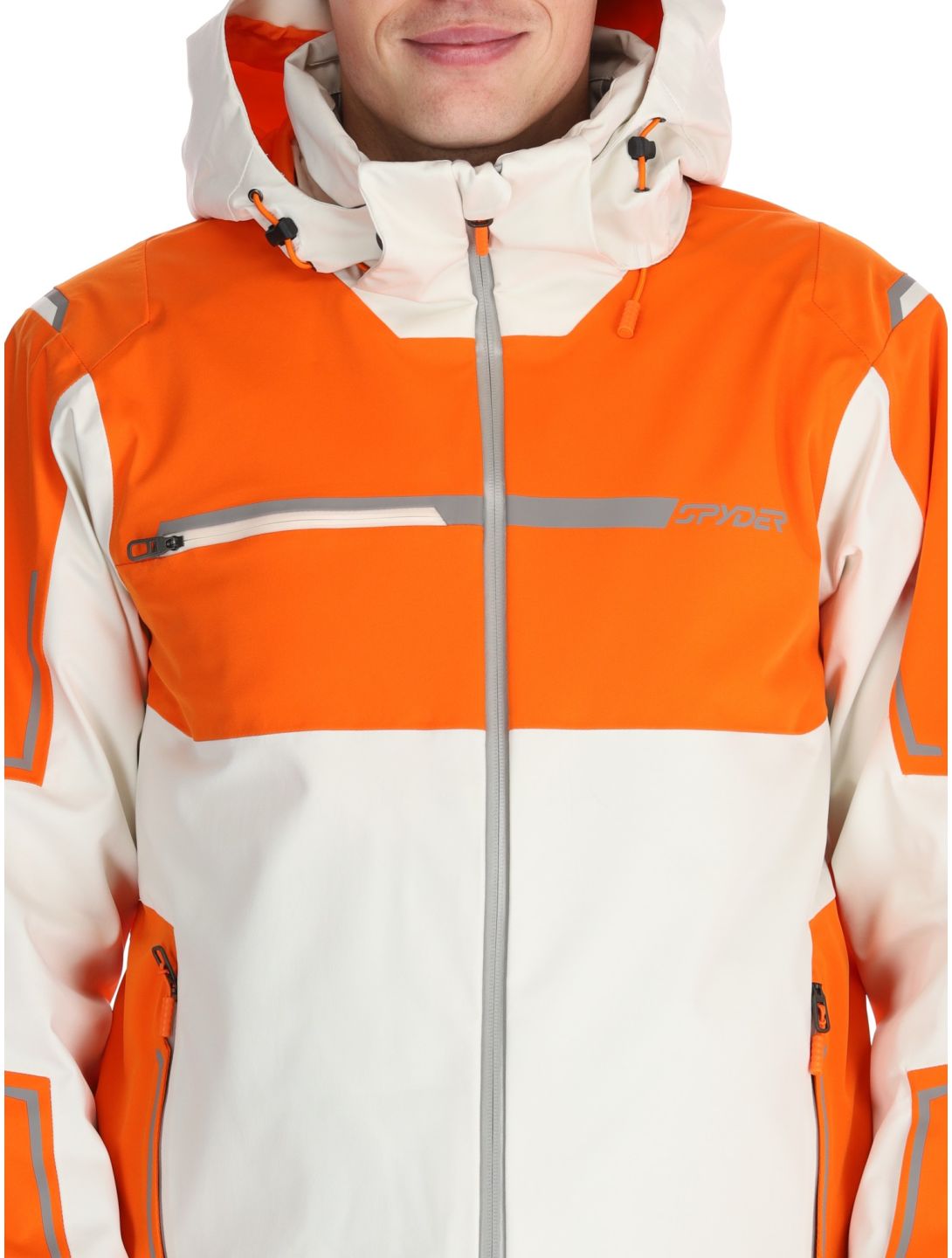 Spyder, Titan Skijacke Herren Orange Shock beige, orange 