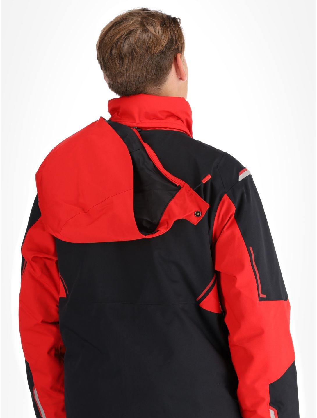 Spyder, Titan Skijacke Herren Spyder Red rot, schwarz 