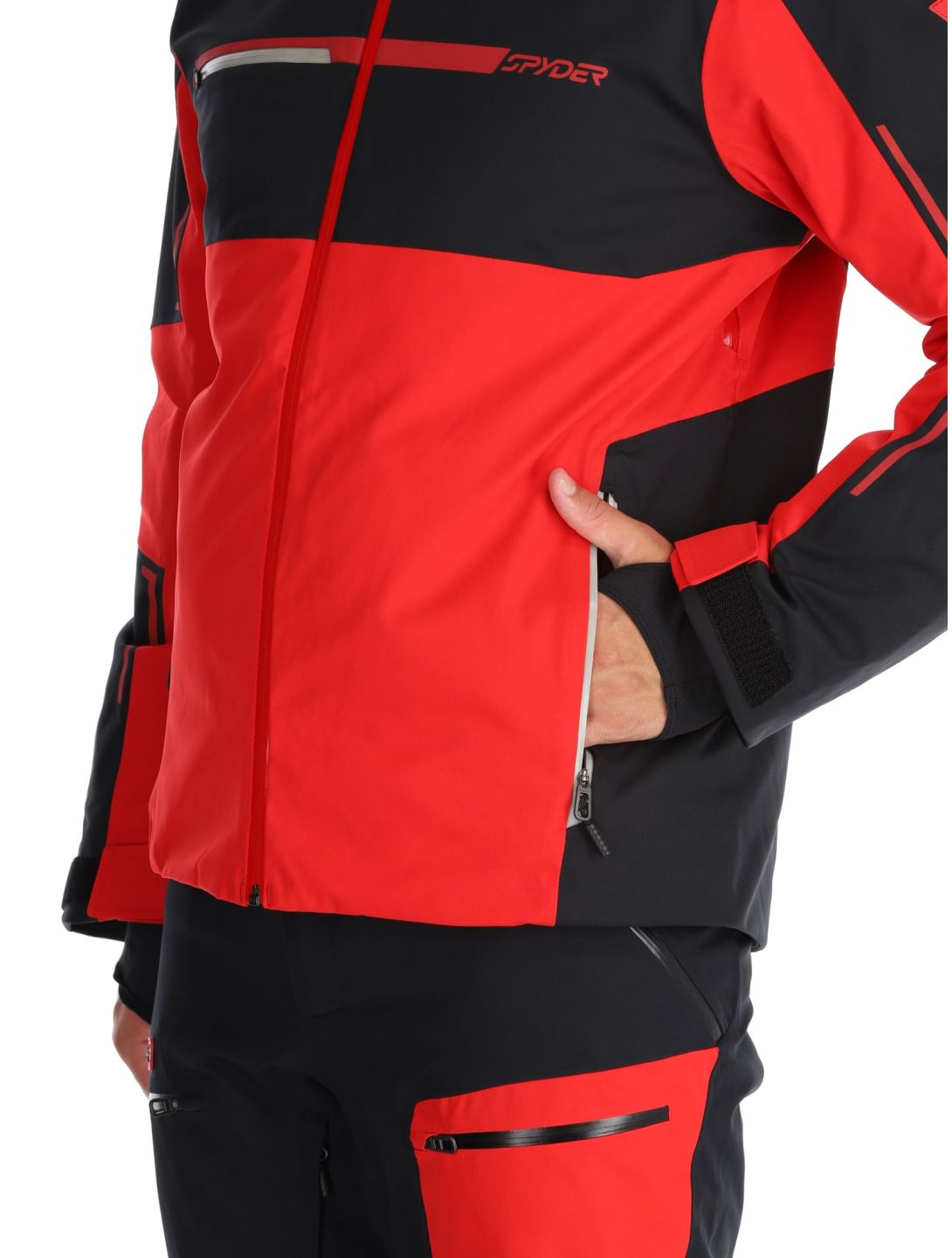 Spyder, Titan Skijacke Herren Spyder Red rot, schwarz 