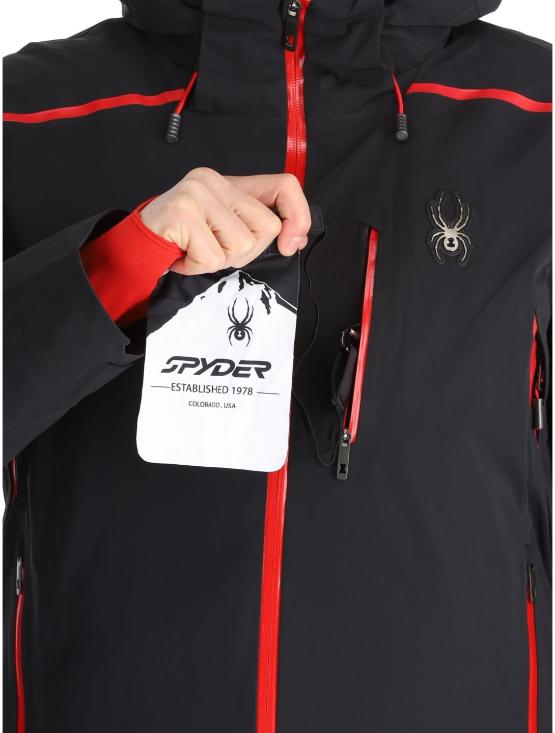 Spyder, Vanqysh Skijacke Herren Black schwarz 