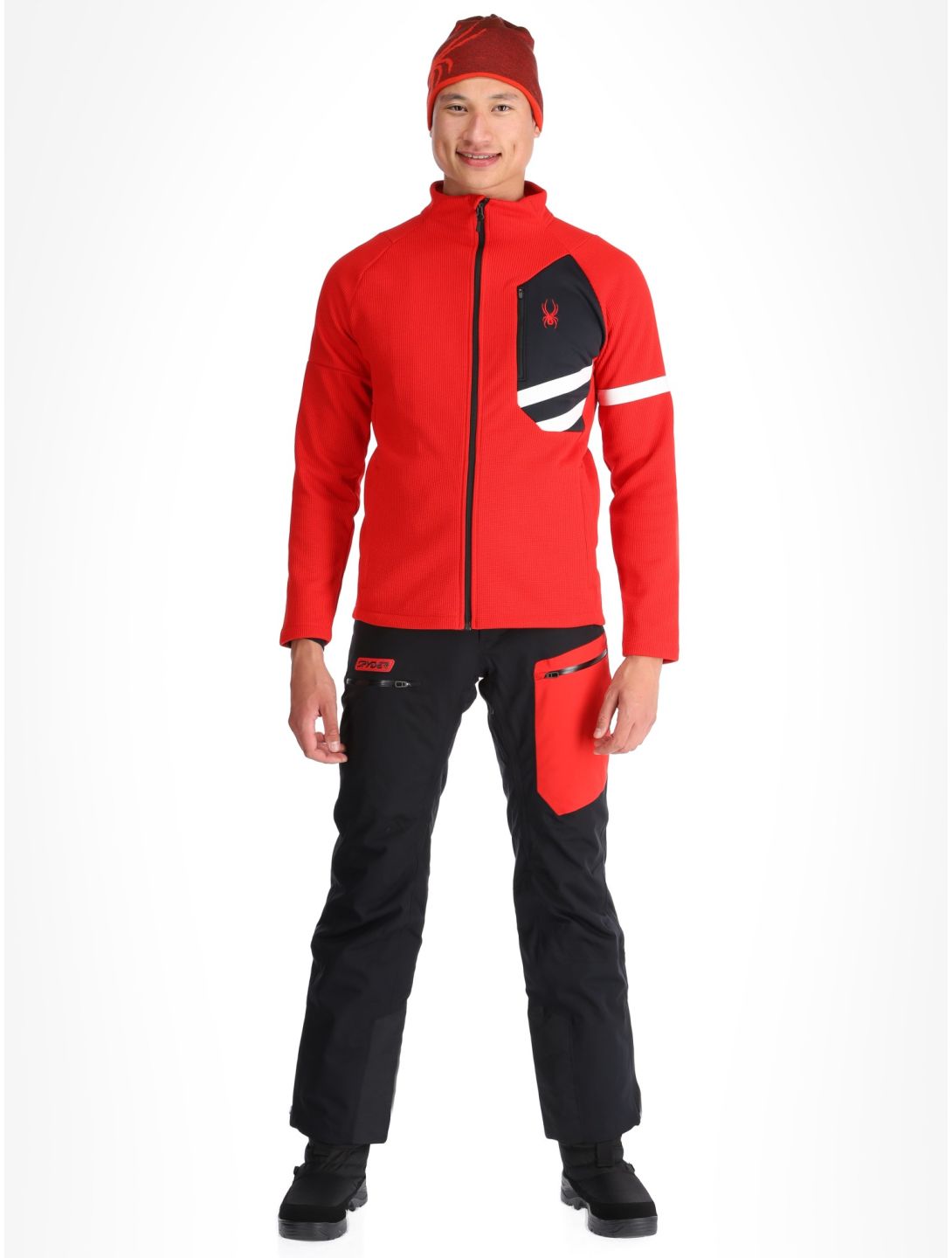 Spyder, Wengen Bandit Jacke Herren Spyder Red rot 