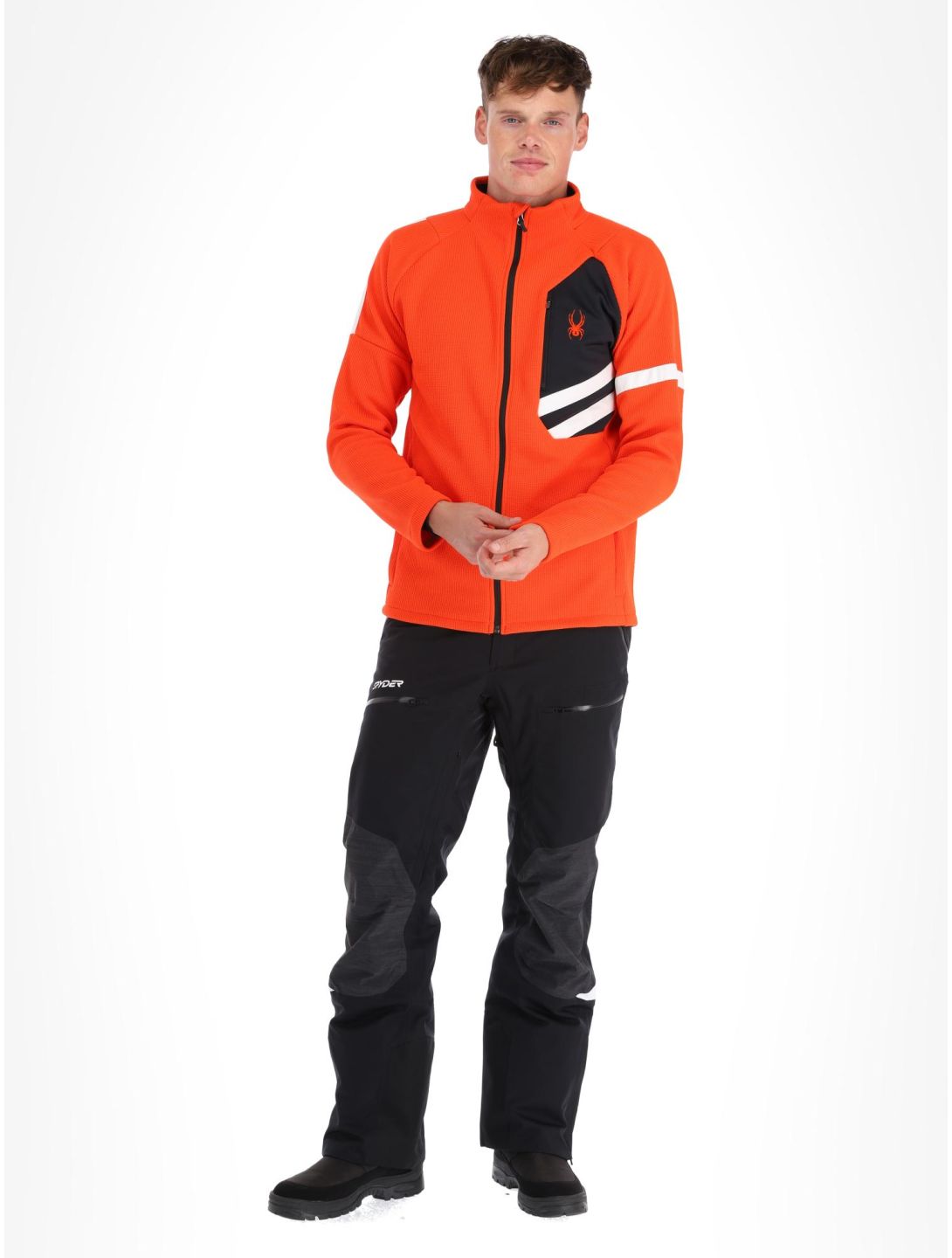 Spyder, Wengen Bandit Jacke Herren Twisted Orange orange 