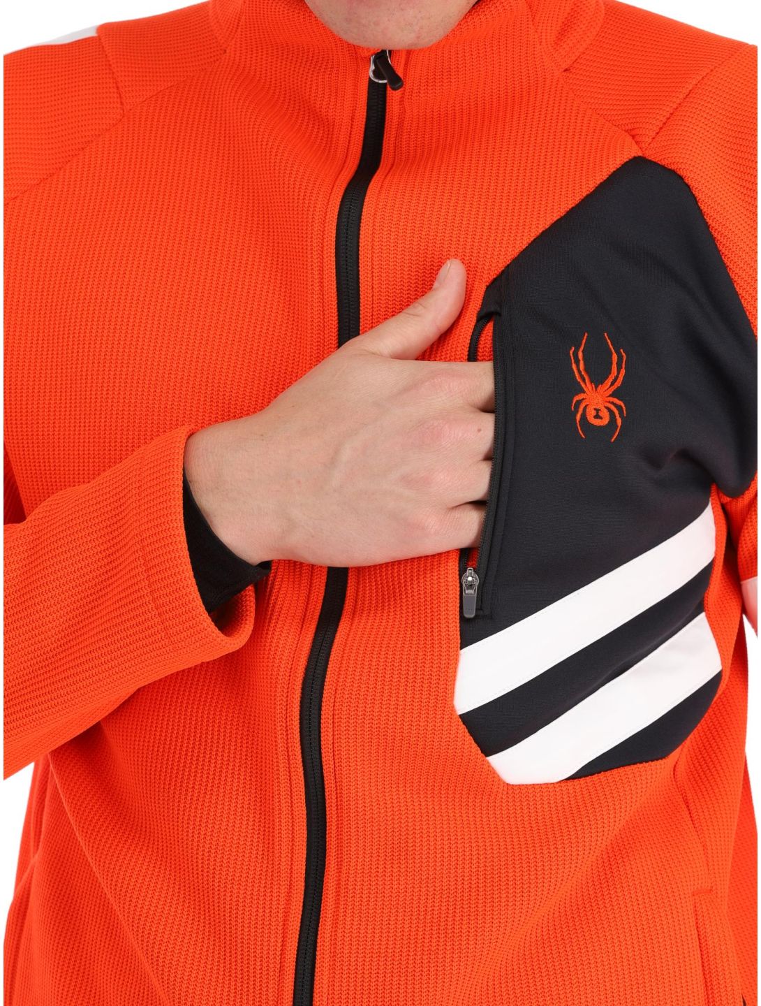 Spyder, Wengen Bandit Jacke Herren Twisted Orange orange 