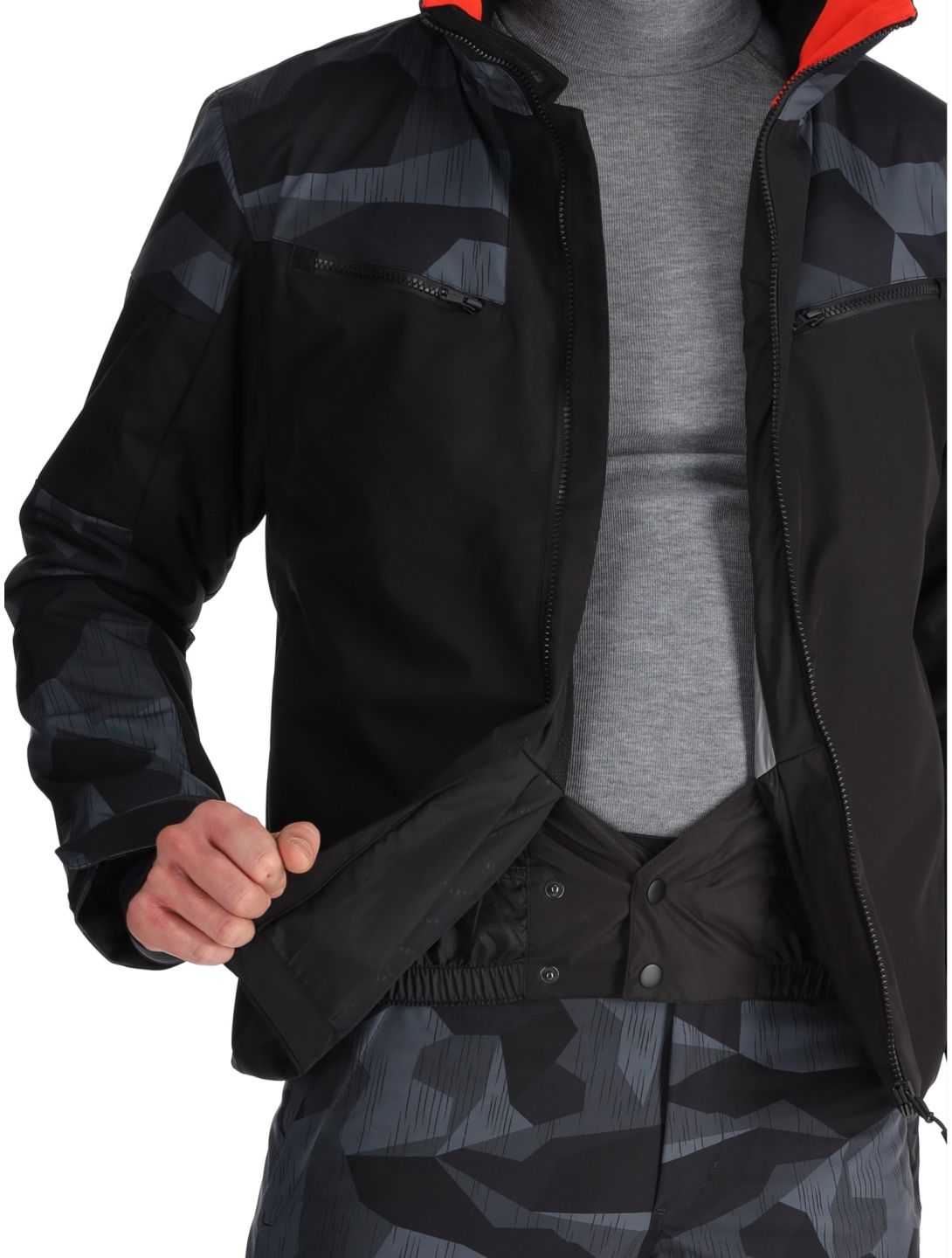 Sun Valley, Draggo Skijacke Herren Noir schwarz 