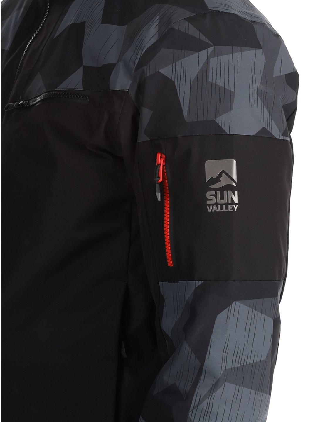 Sun Valley, Draggo Skijacke Herren Noir schwarz 