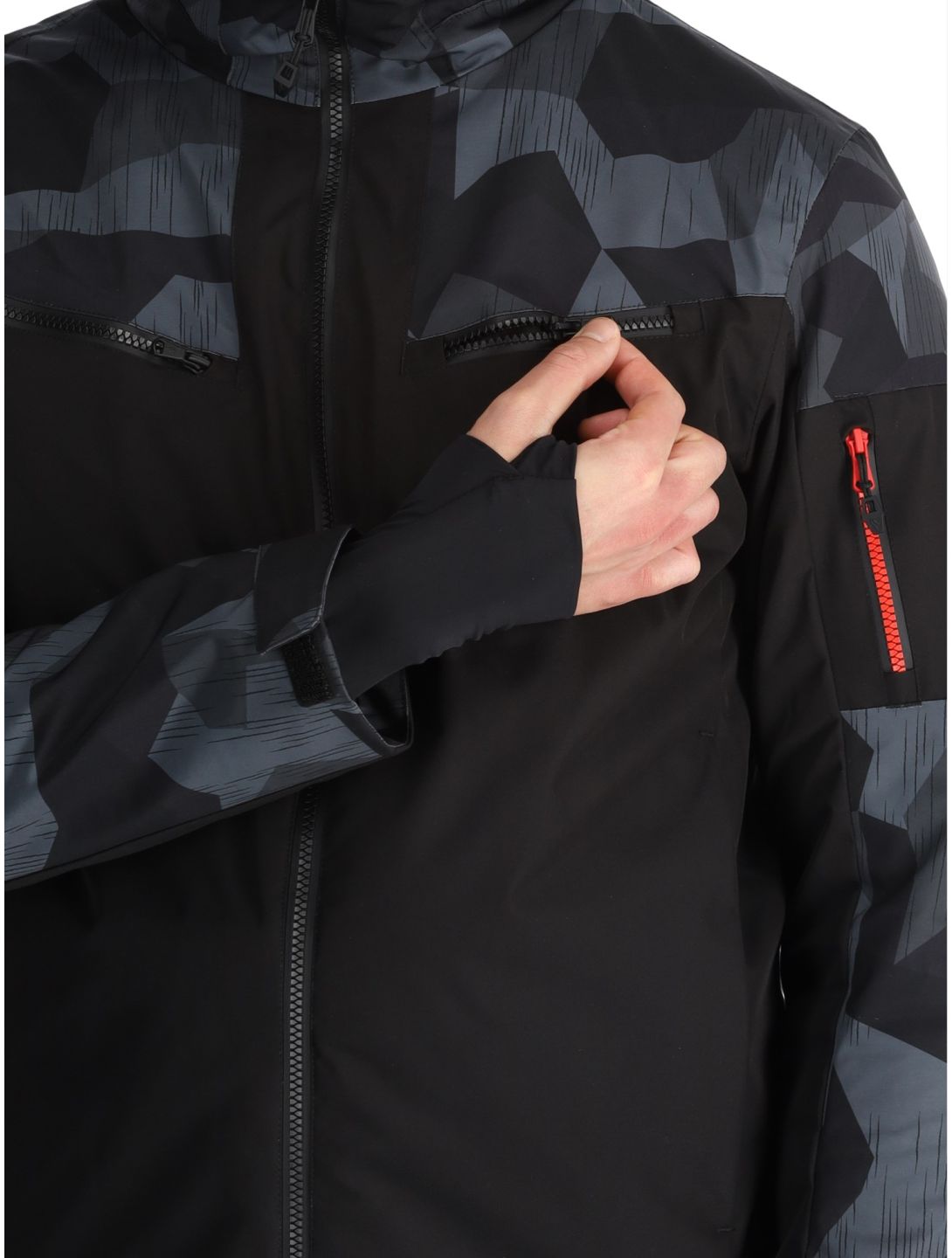 Sun Valley, Draggo Skijacke Herren Noir schwarz 