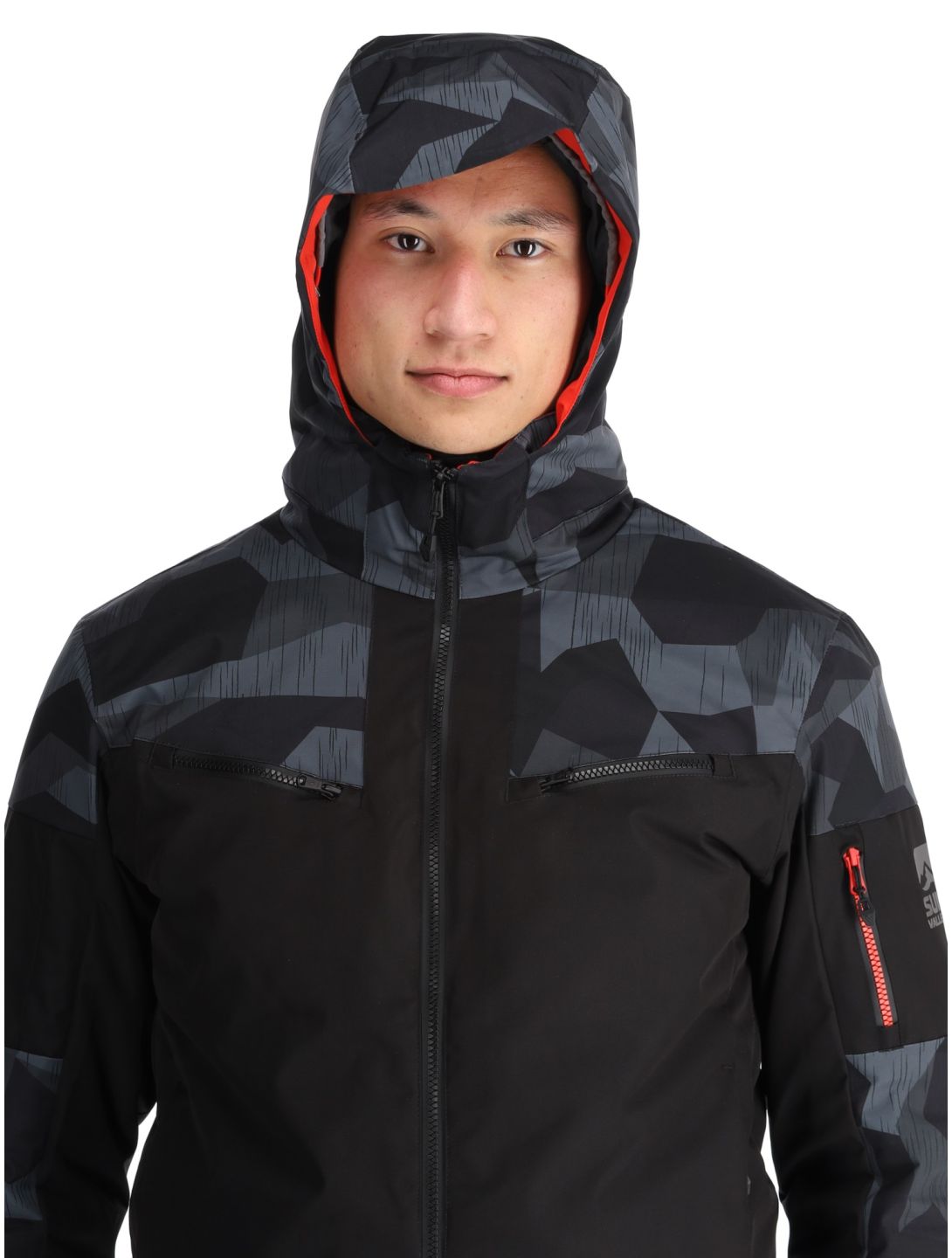 Sun Valley, Draggo Skijacke Herren Noir schwarz 