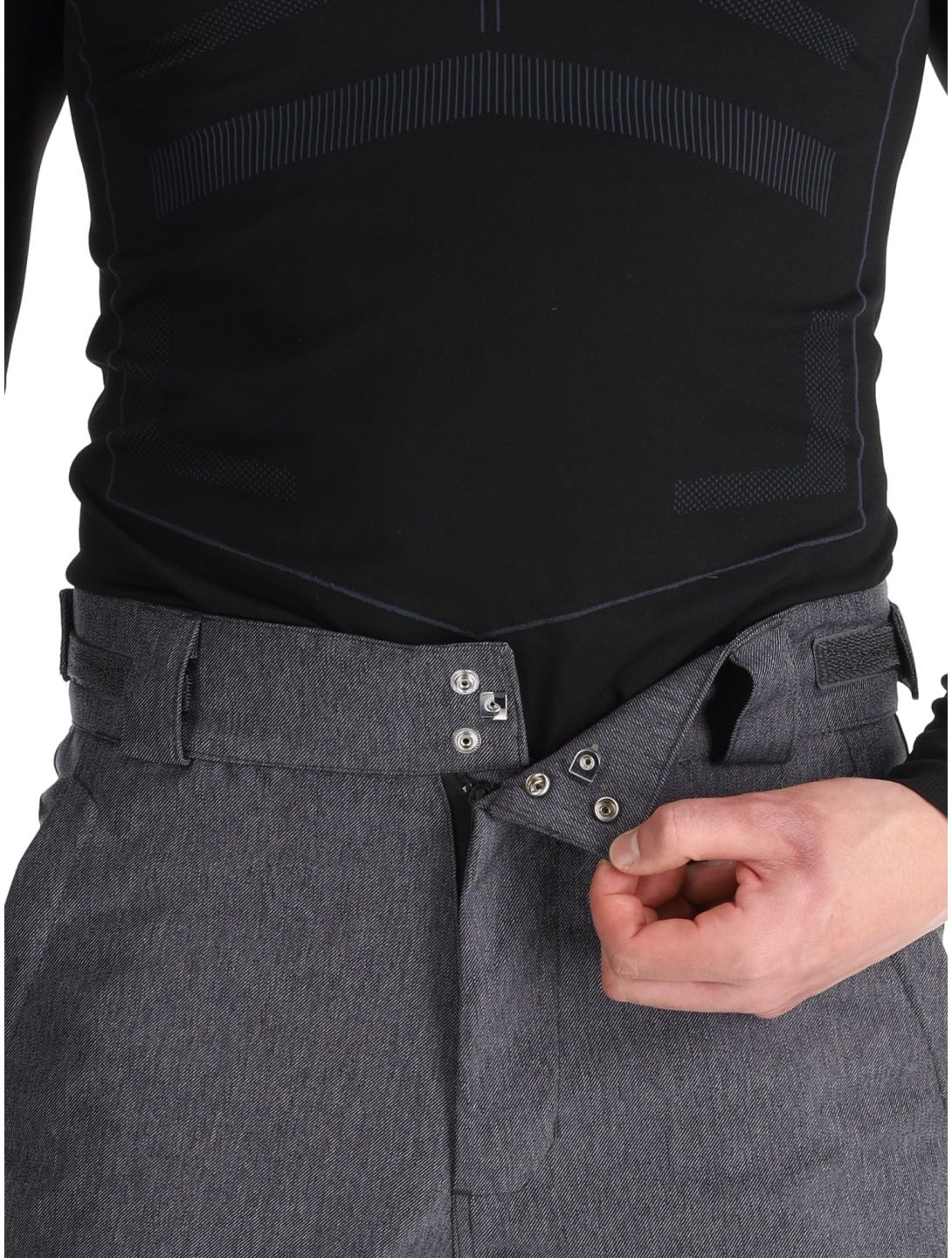 Sun Valley, Friend Skihose Herren Noir Denim schwarz 