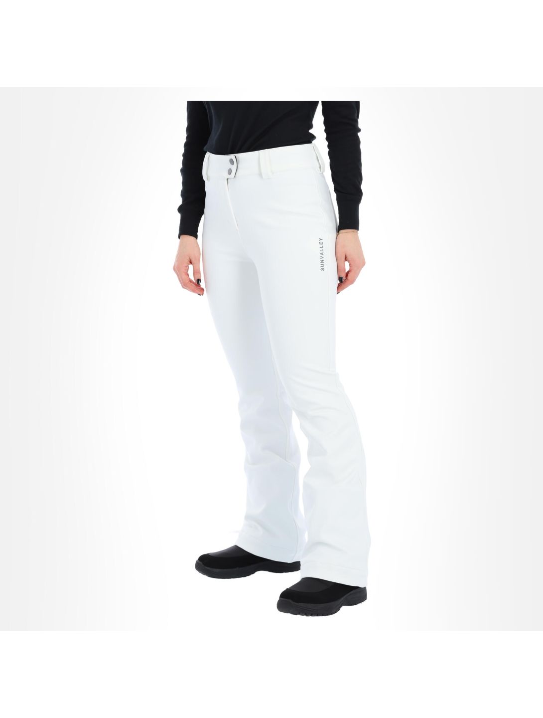 Sun Valley, Ixora Softshell Skihose Damen weiß