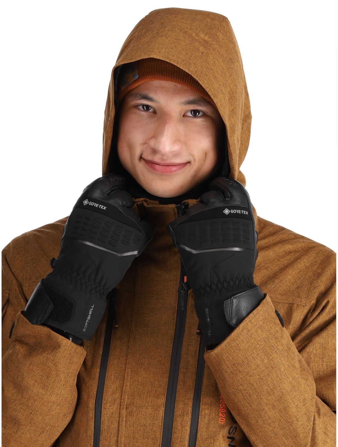 Superdry, Ski Peak Rescue Skijacke Herren Tobacco Brown Marl braun 