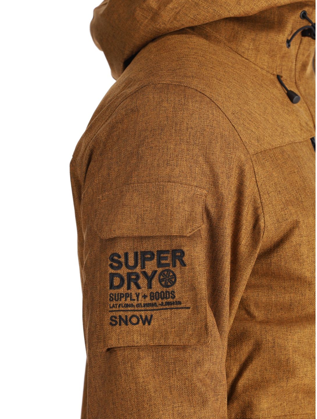 Superdry, Ski Peak Rescue Skijacke Herren Tobacco Brown Marl braun 